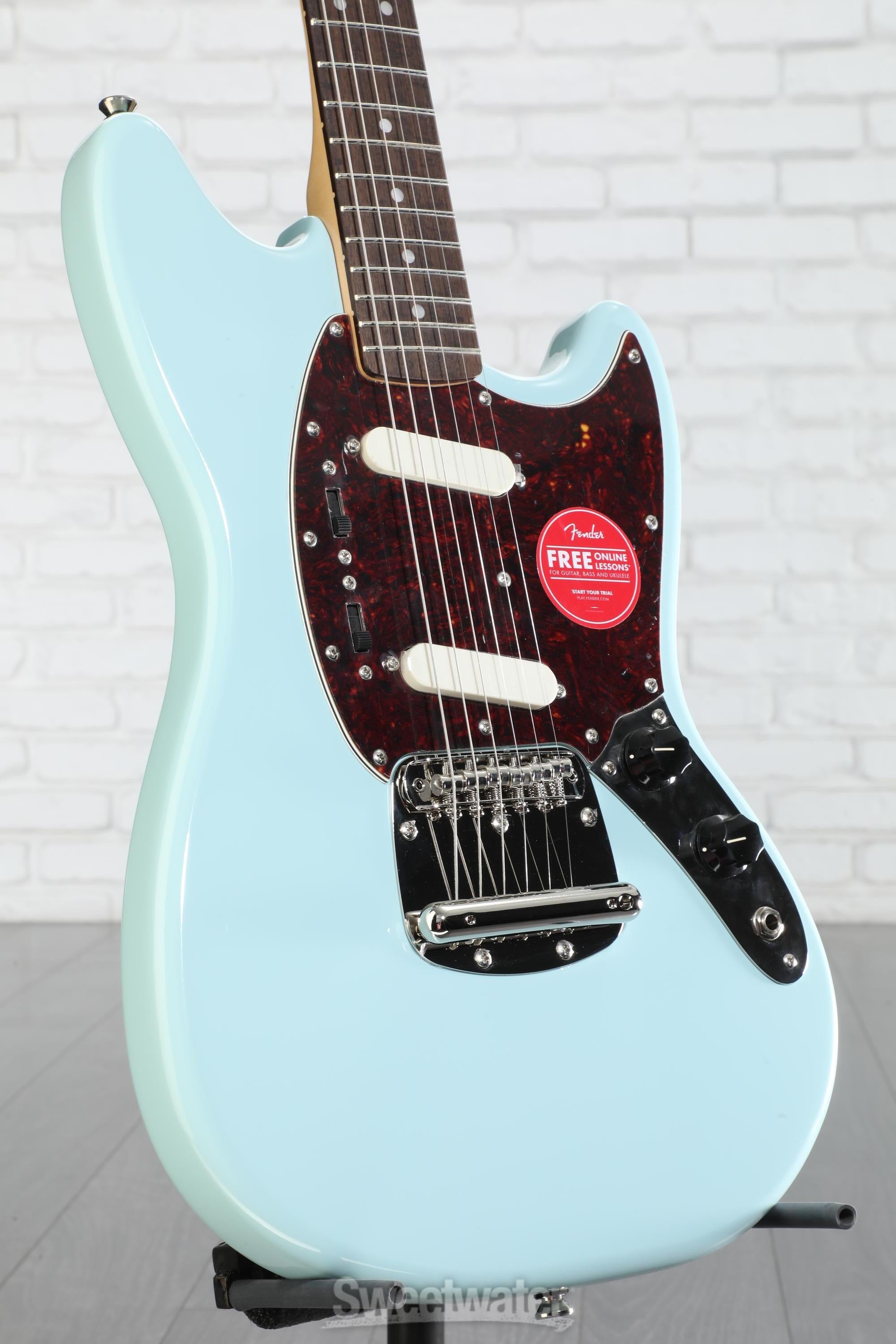 ギター Squier Fender Classic Vibe Mustang Squier Classic Vibe '60s Competition Mustang Capri Orange w/Dakota