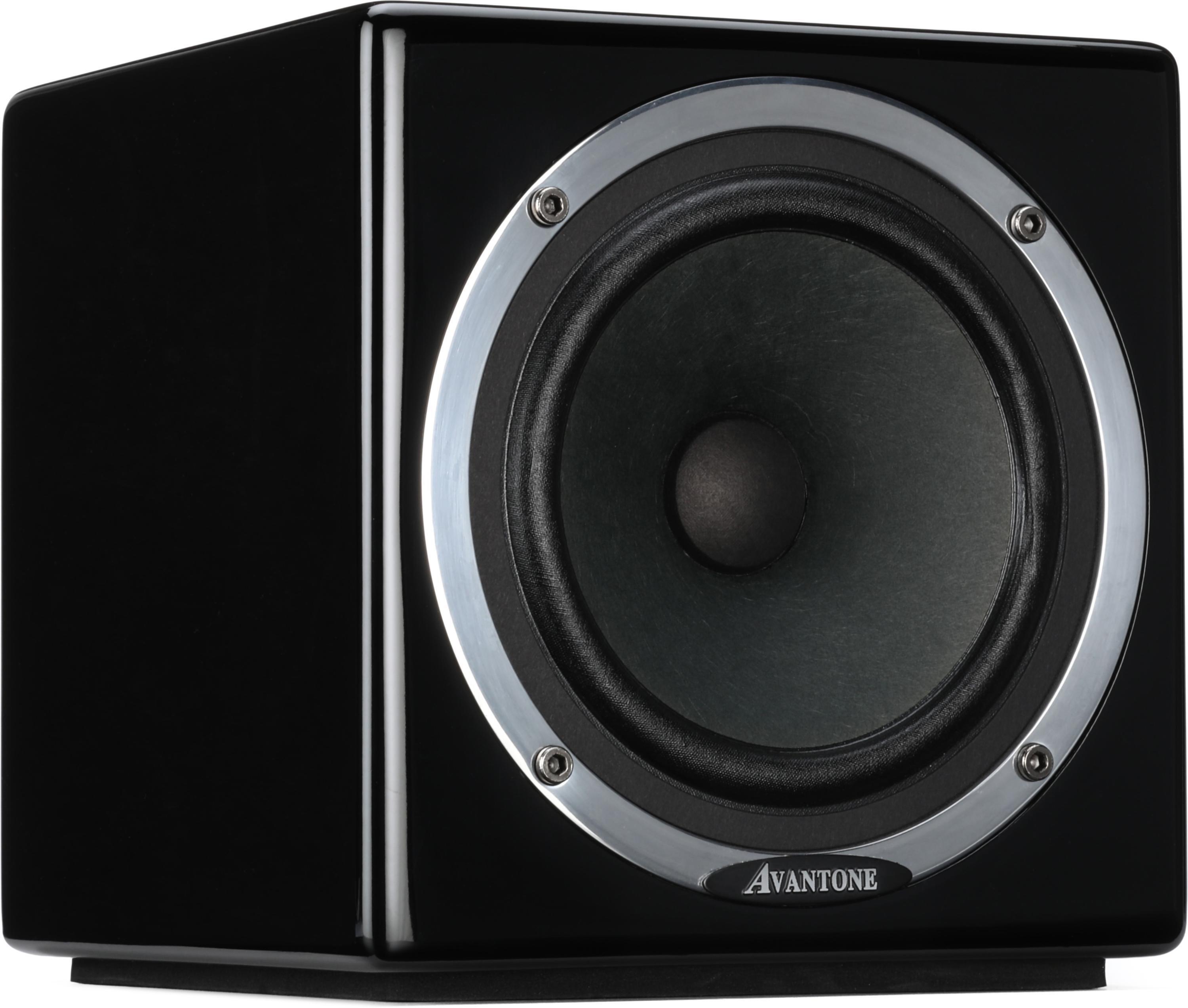 Photo of Avantone Pro Active MixCube 5.25 inch Powered Studio Monitor - Gloss Black (each)