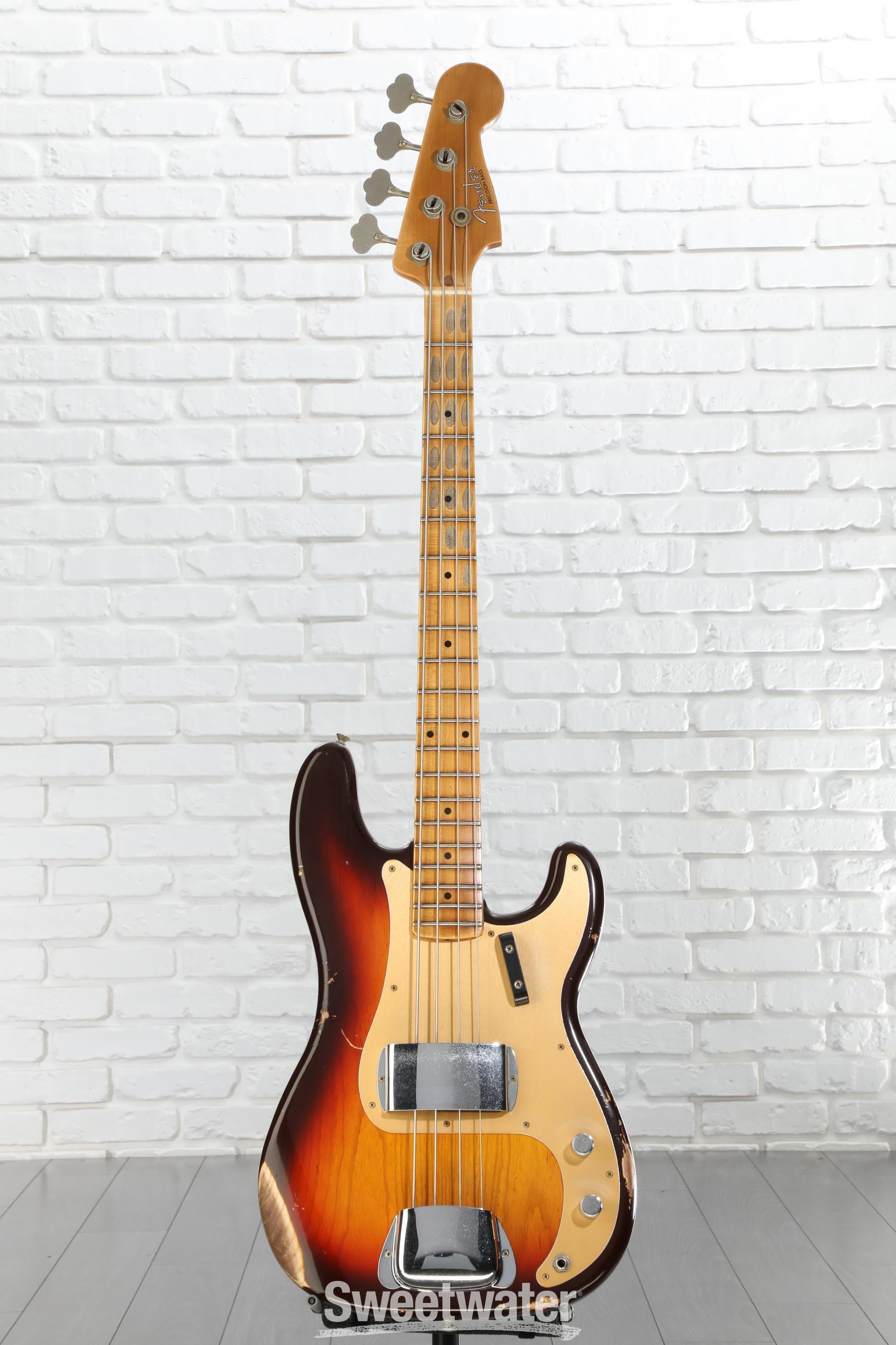 Fender Custom Shop 1958 Precision Bass Relic - Aged Chocolate 3