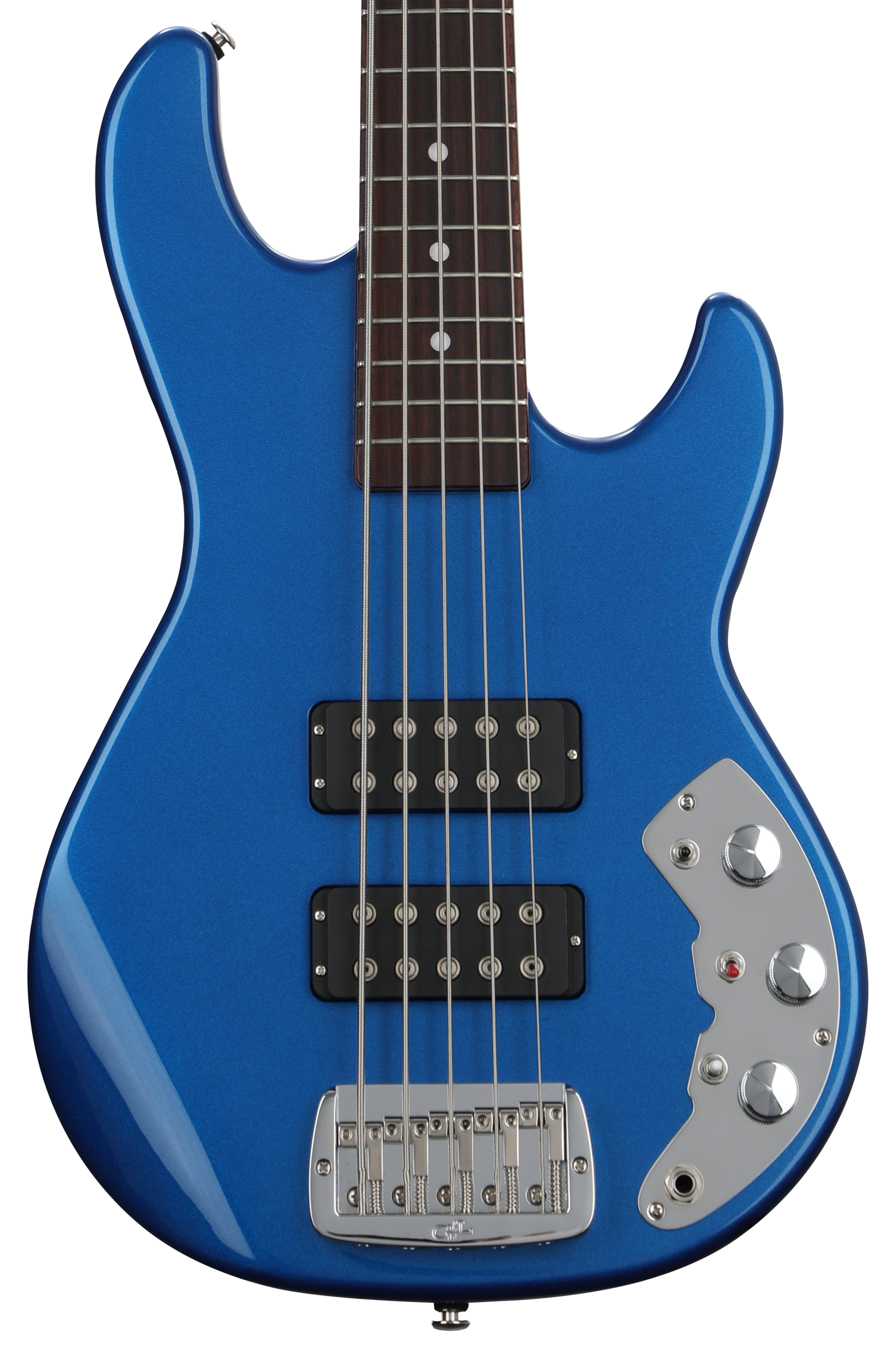G&L Tribute L-2500 Bass Guitar - Black Frost | Sweetwater