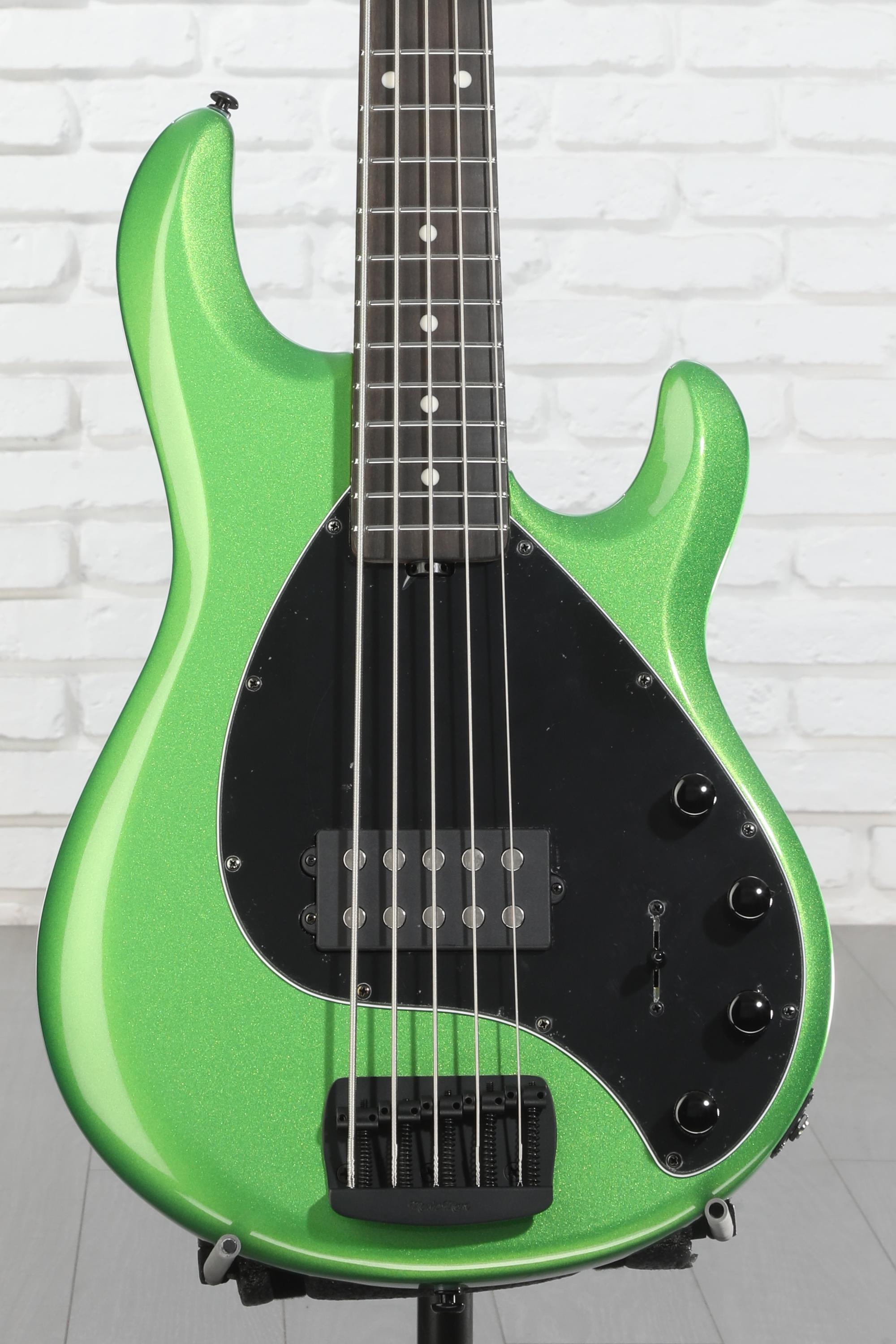 Ernie Ball Music Man StingRay Special 5 H Bass Guitar - Kiwi