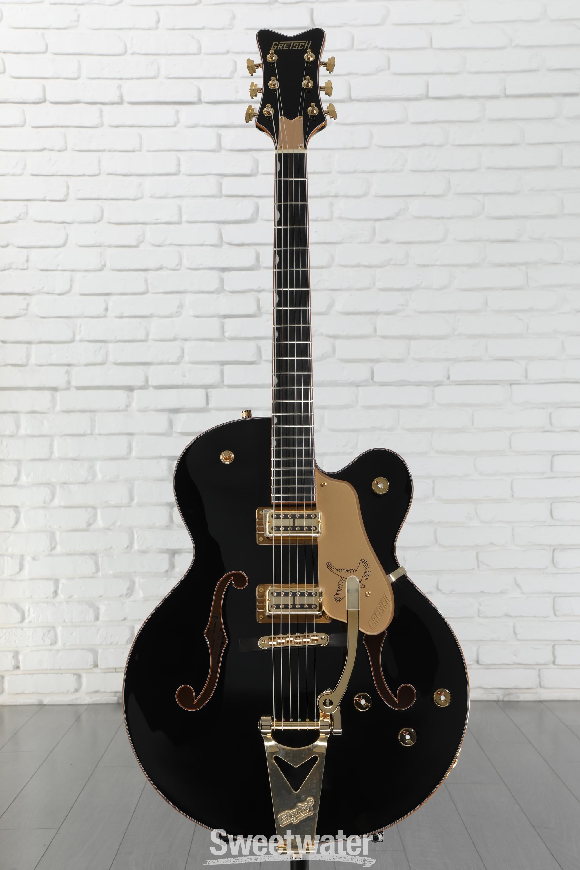 Gretsch Synchromatic Falcon Electric Guitar - Black | Sweetwater