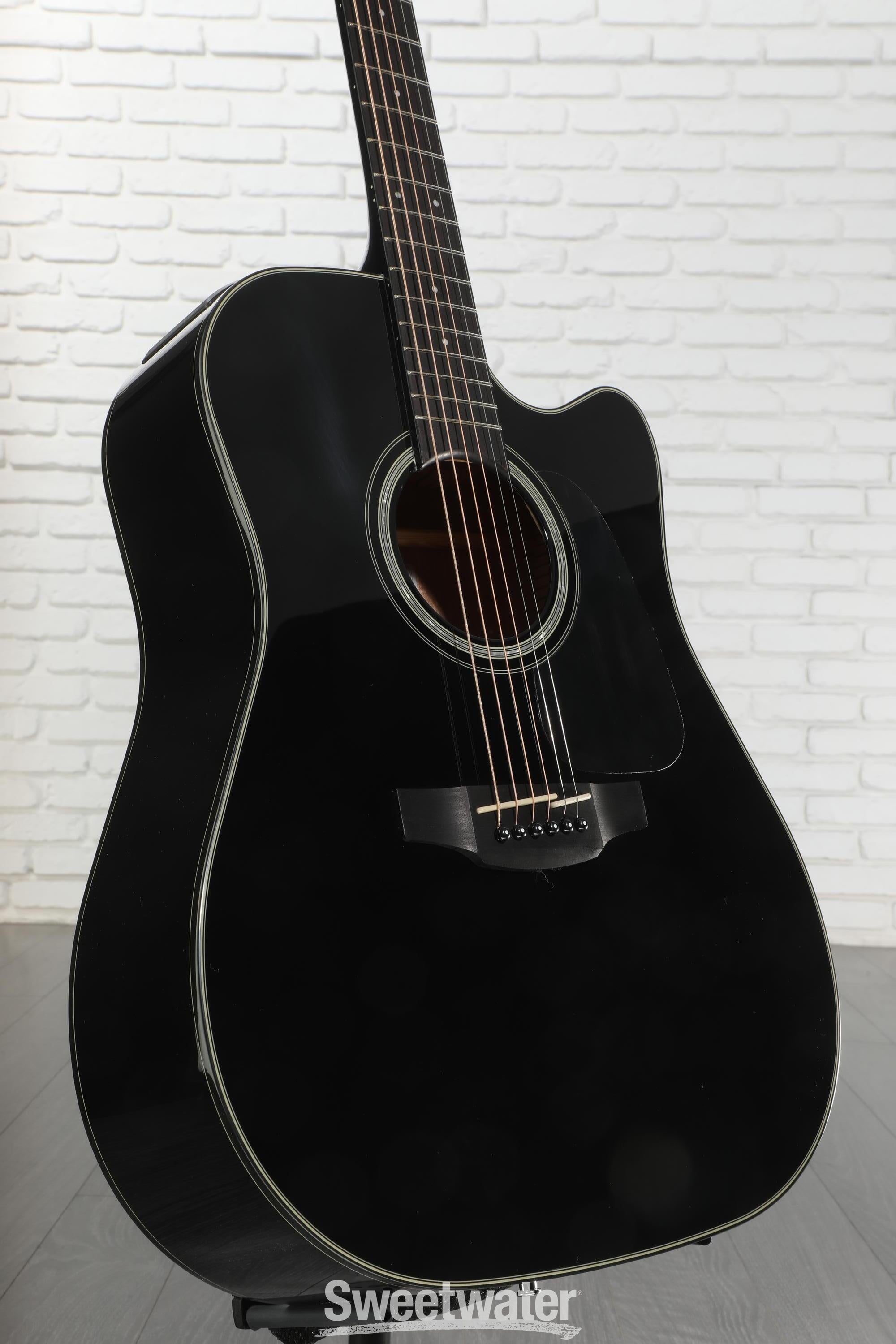 Takamine GD30CE Acoustic-Electric Guitar - Black | Sweetwater