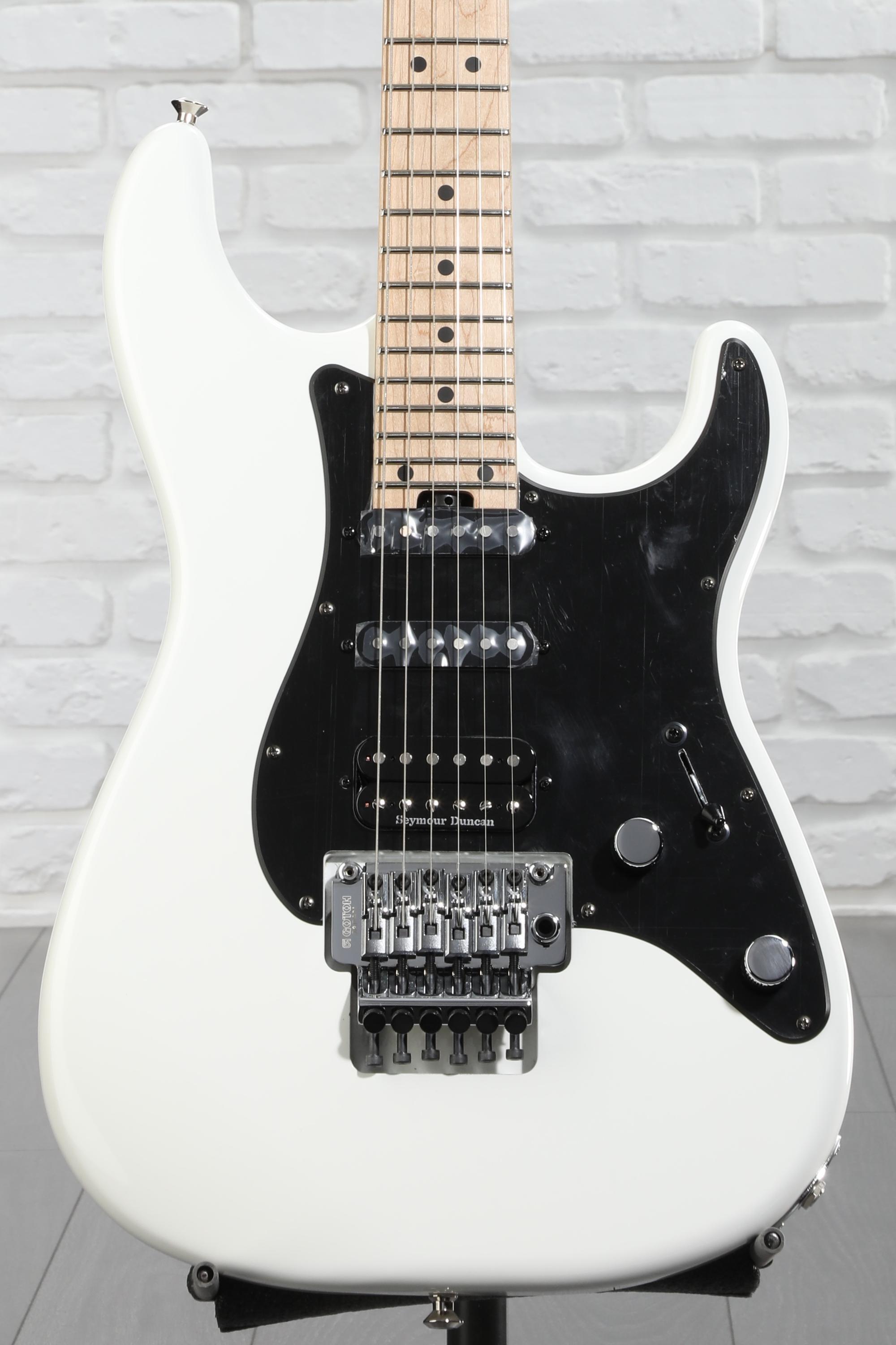 ギター Charvel MJ Series So-Cal Style 1 HSS Charvel MJ So-Cal Style 1 HSS FR M Electric Guitar - Snow