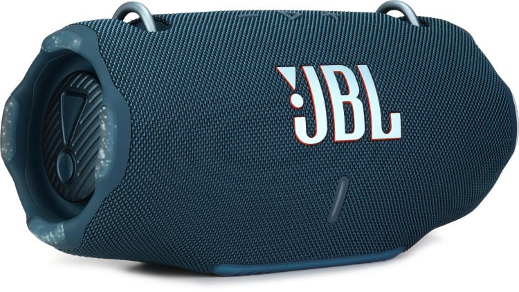 JBL Xtreme Waterproof Portable Bluetooth Speaker Blue Sweetwater