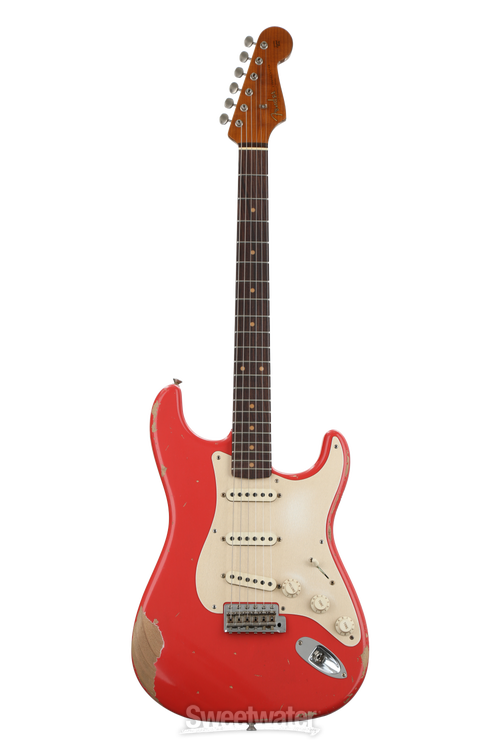 Fender Custom Shop Ltd. '59 Strat Heavy Relic - Aged Fiesta Red