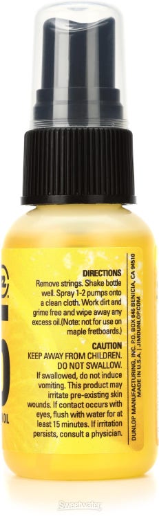 Dunlop 6554 Fretboard Fretboard Lemon Oil