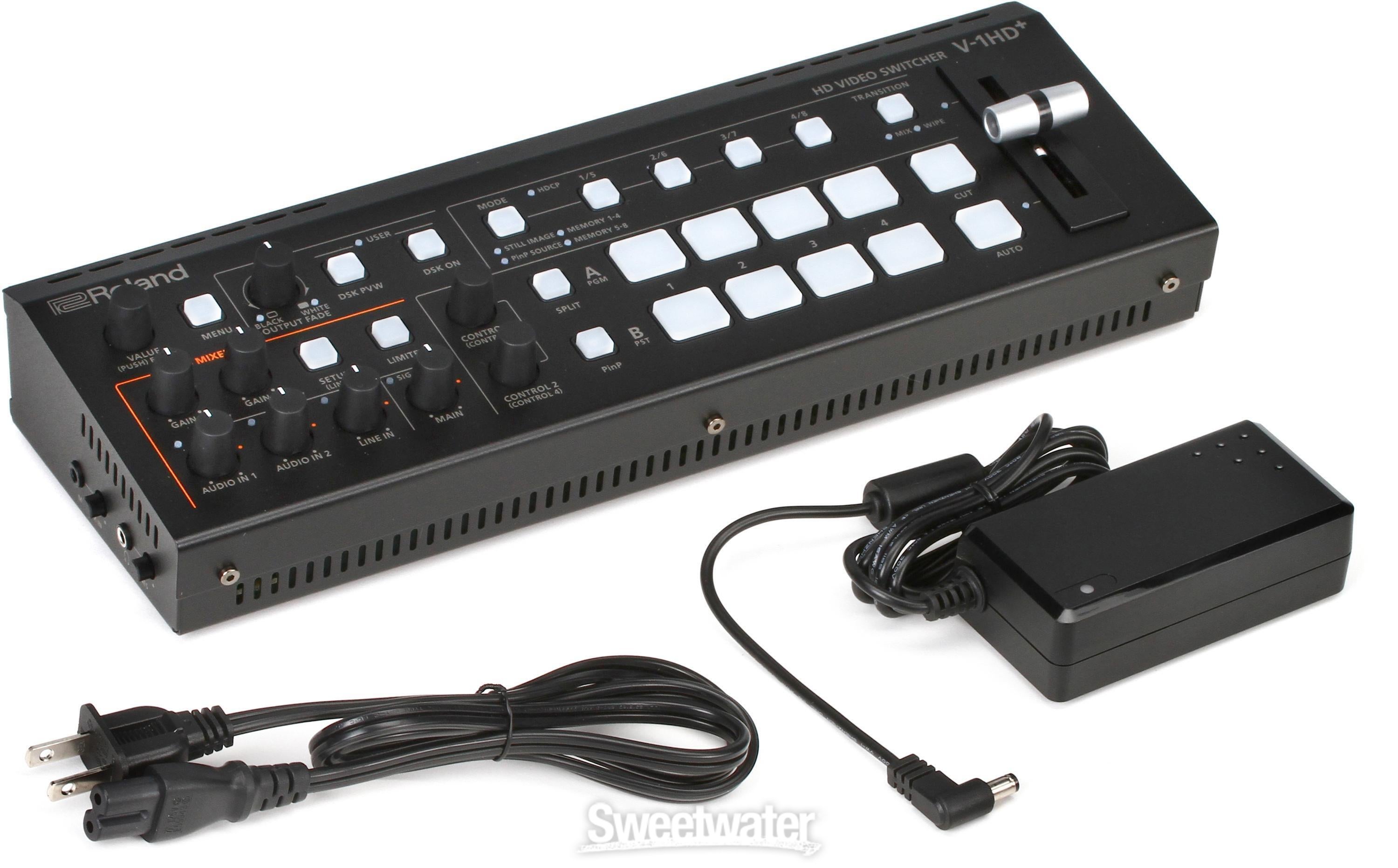 Roland V-1HD+ 4-channel HD Video Switcher | Sweetwater