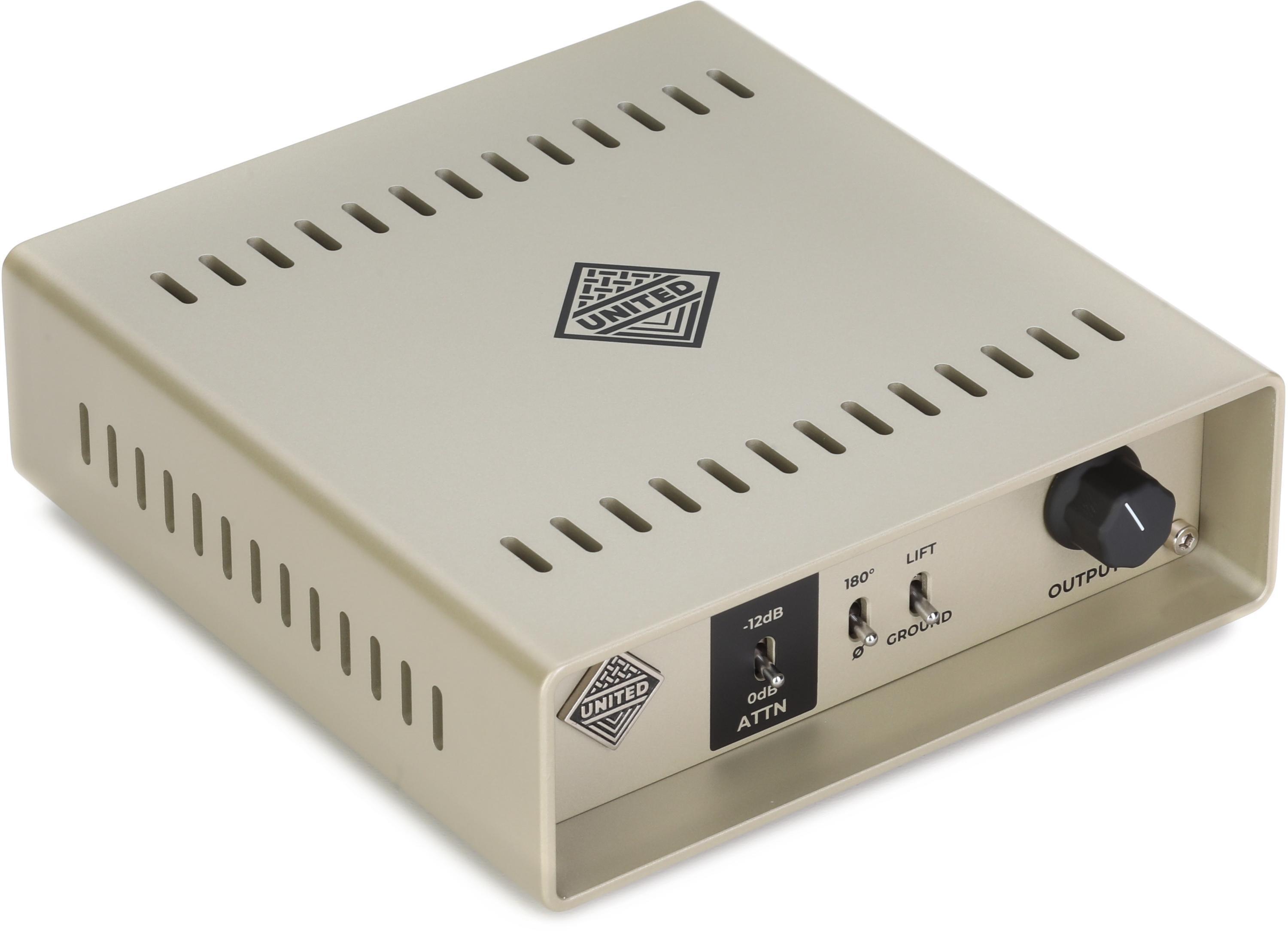 United Studio Technologies Vintage Direct DI Box | Sweetwater United Studio Technologies Vintage Direct DI Box | Sweetwater