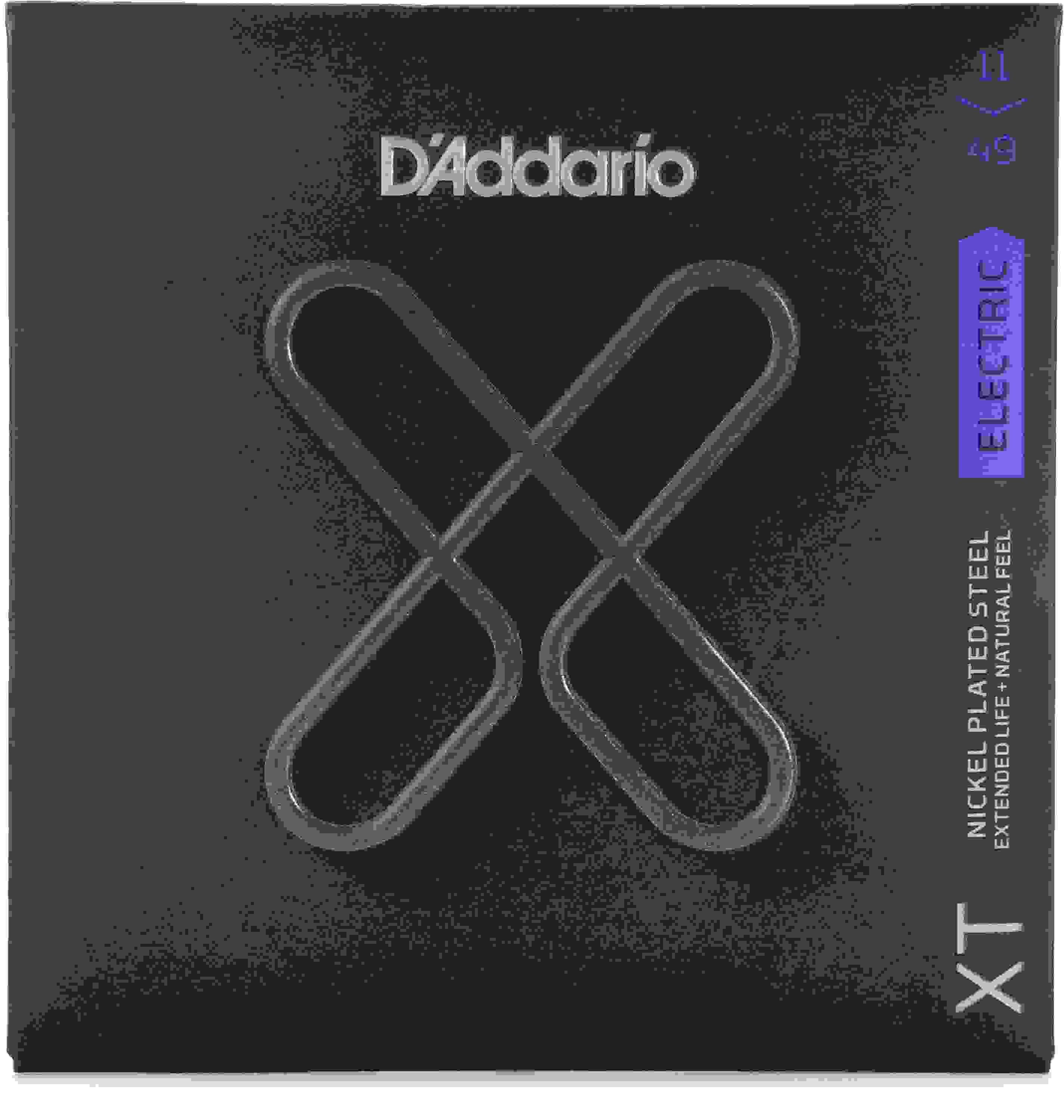 D'Addario XTE1149 XT Nickel Wound Electric Guitar Strings - .011-.049 Medium