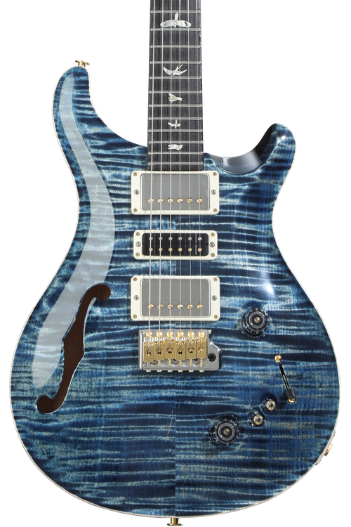 ギター PRS Special 22 Semi-hollow 10 top PRS Special Semi-Hollow 10-Top Electric Guitar - Black Gold
