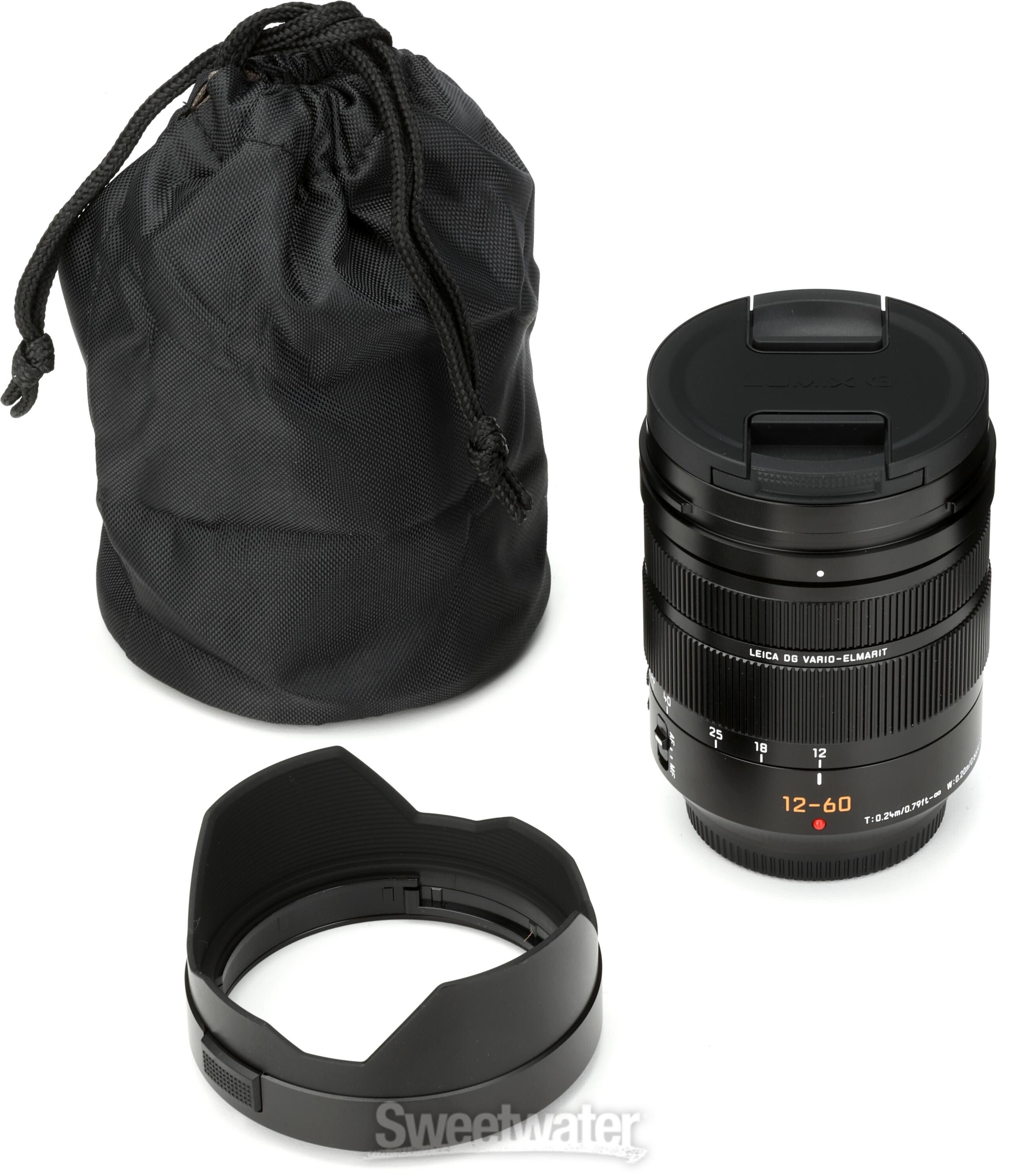 Panasonic H-ES12060 Leica 12-60mm POWER f/2.8-4 Lens | Sweetwater