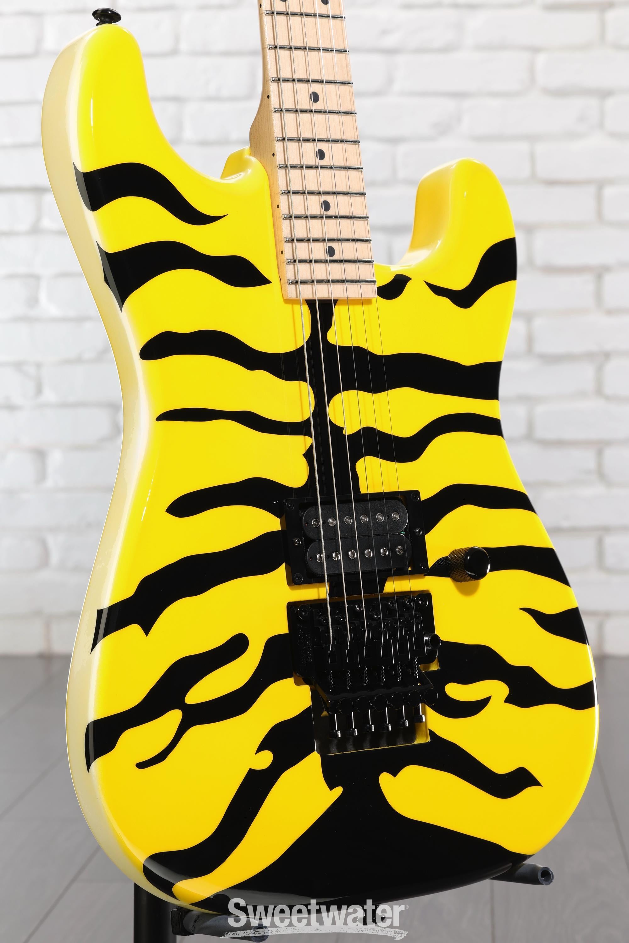 Photo of ESP LTD George Lynch GL-200MT - Tiger Stripe