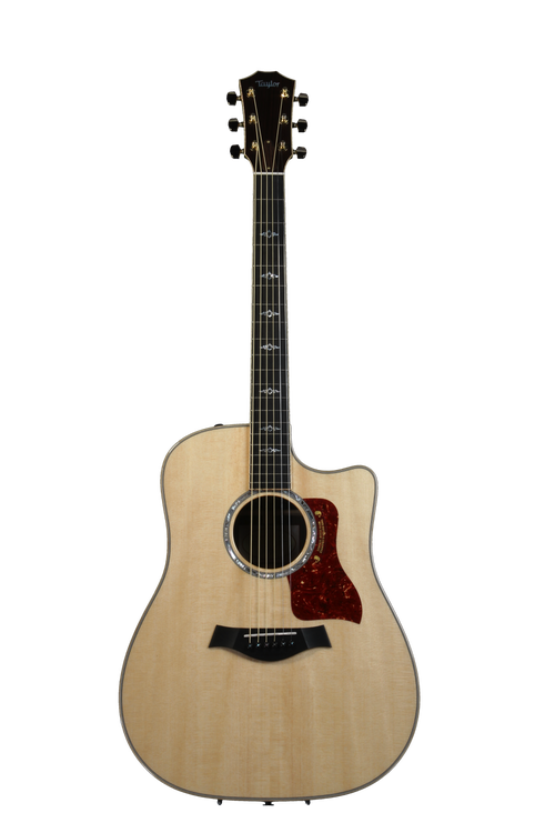 Taylor 810ce Dreadnought - Natural, Cutaway