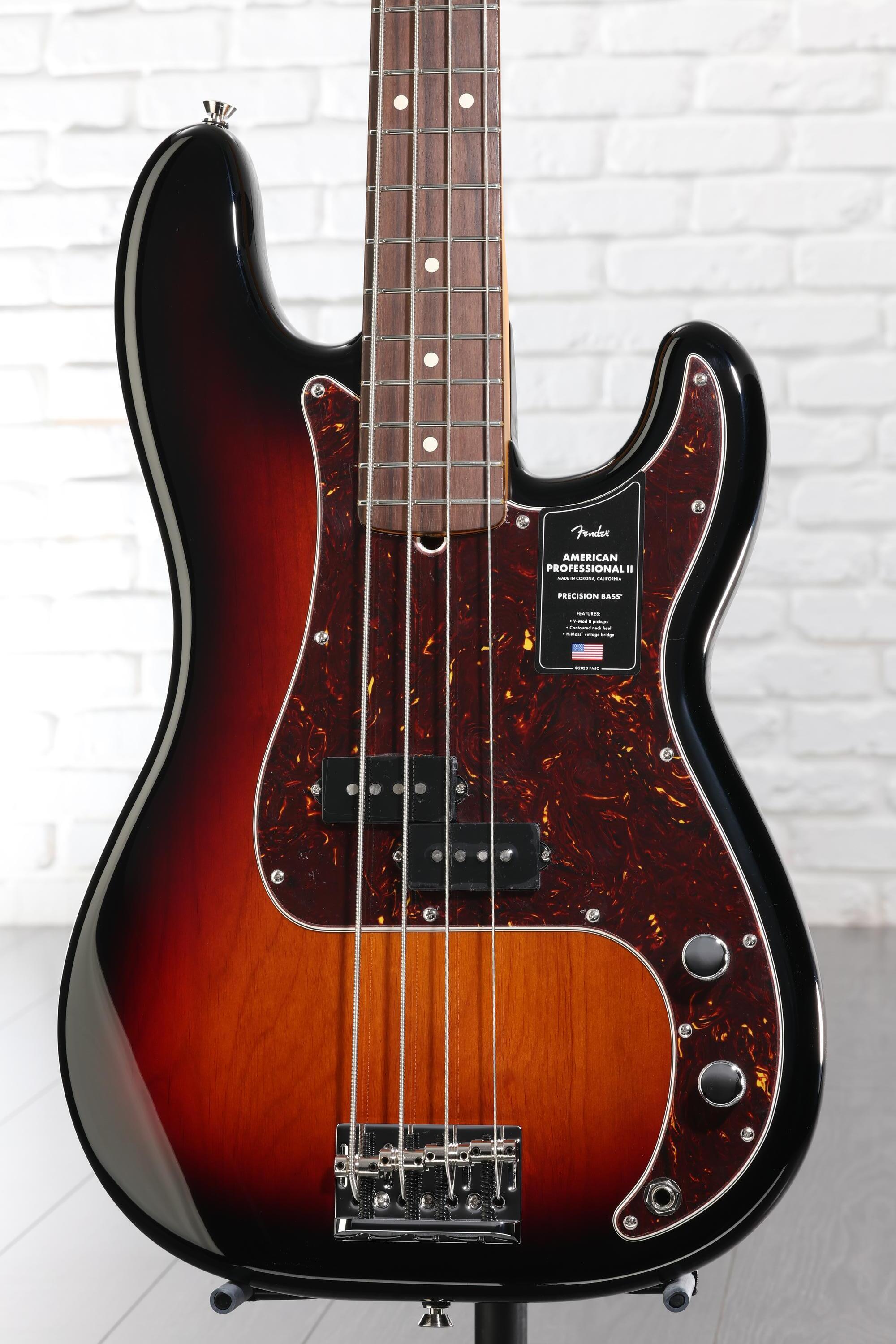 Fender American Professional II Precision Bass Guitar - 3-color