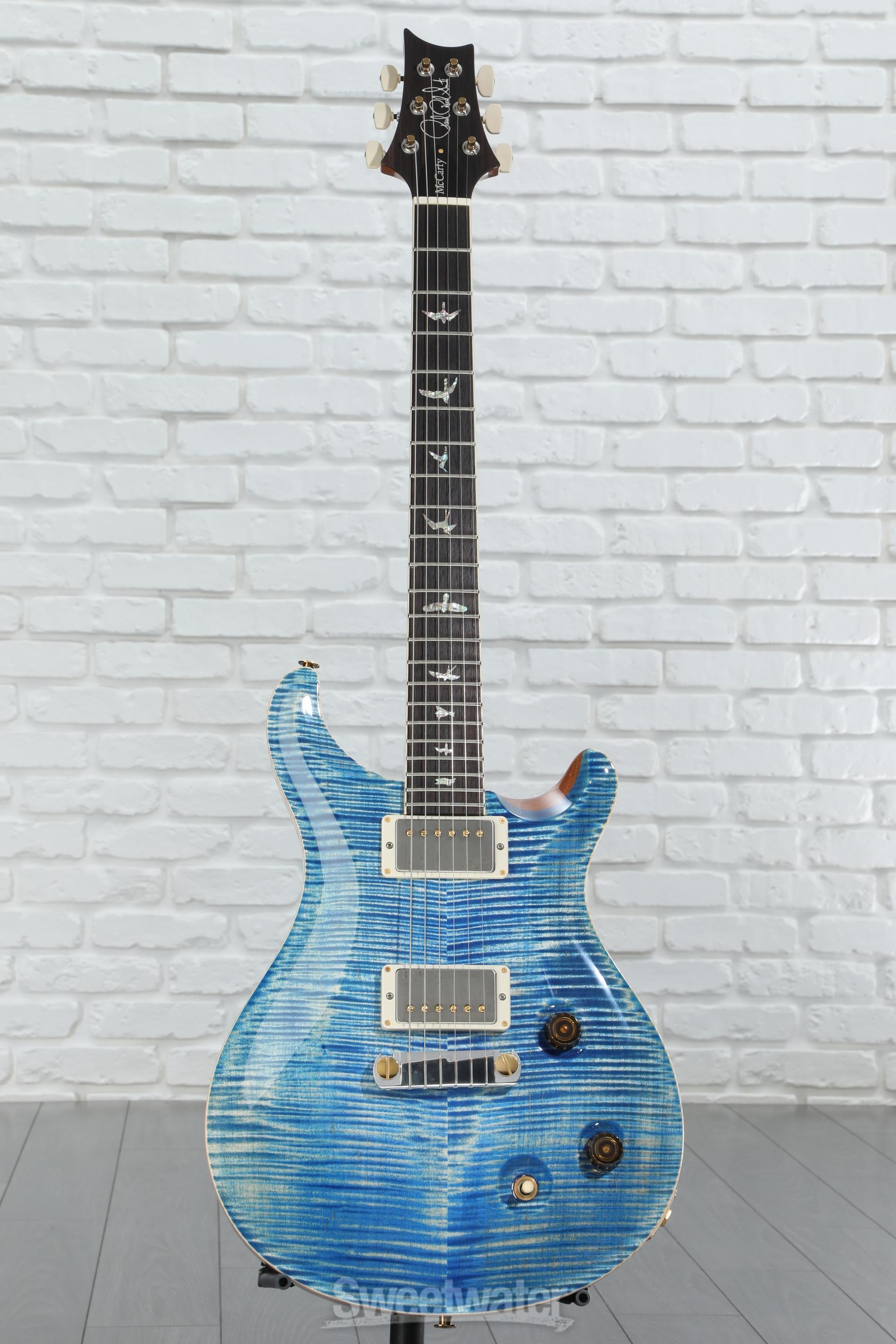 【美品】PRS McCarty 10Top Faded Blue Jean PRS McCarty 10-Top Electric Guitar - Faded Blue Jean | Sweetwater