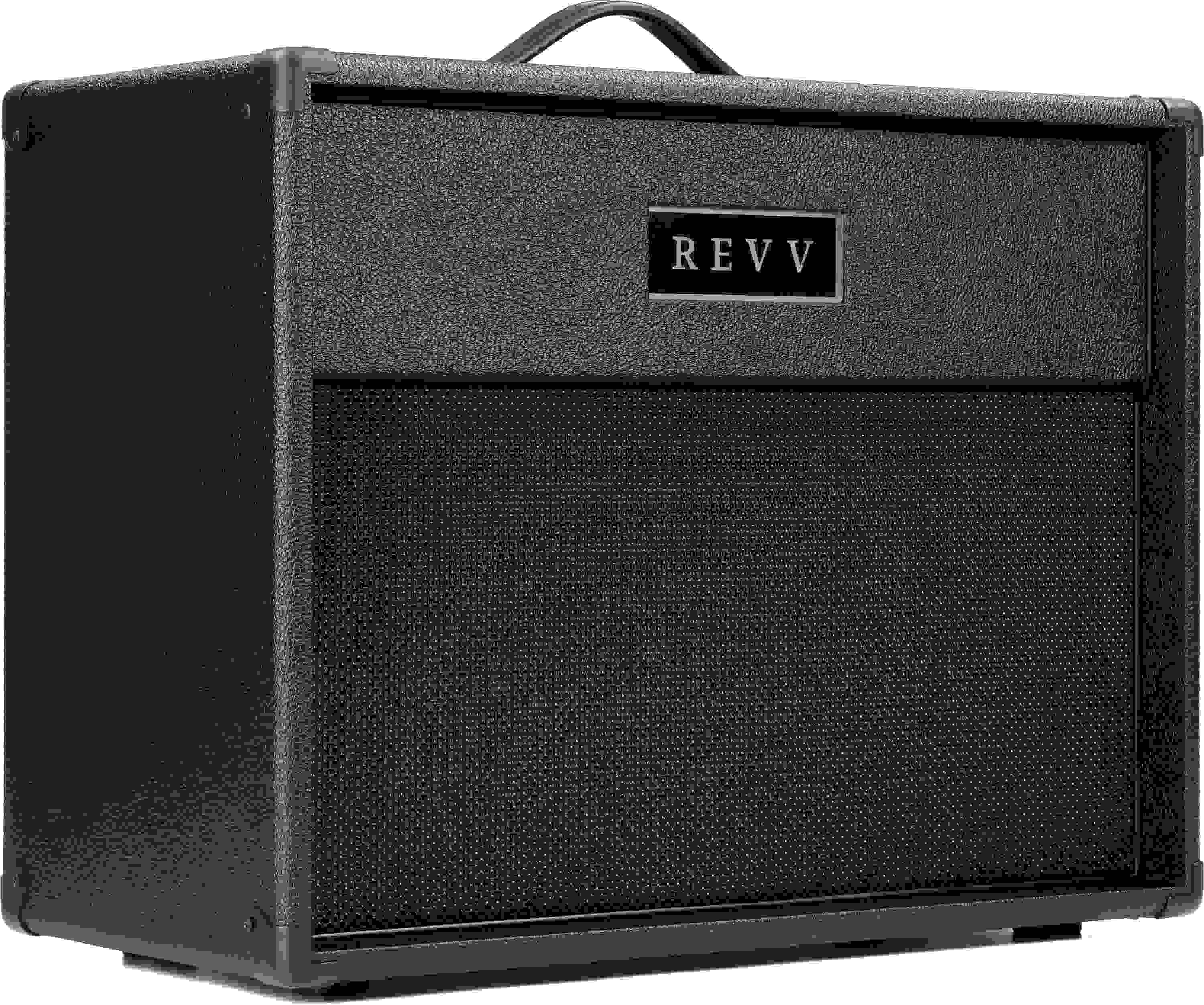 Revv 1 x 12-inch 75-watt Speaker Cabinet - Black, RV30 Speaker