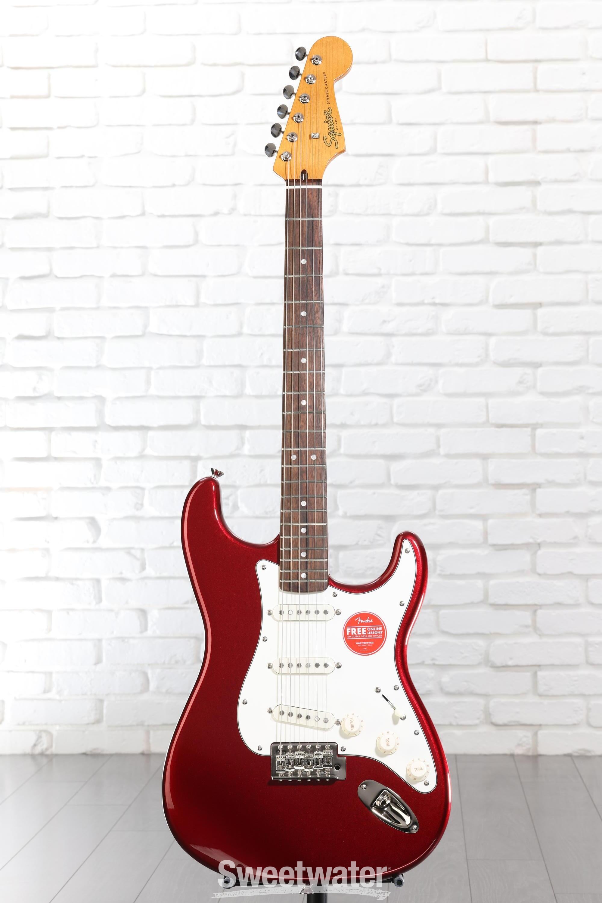 Squier Classic Vibe '60s Stratocaster - Candy Apple Red | Sweetwater