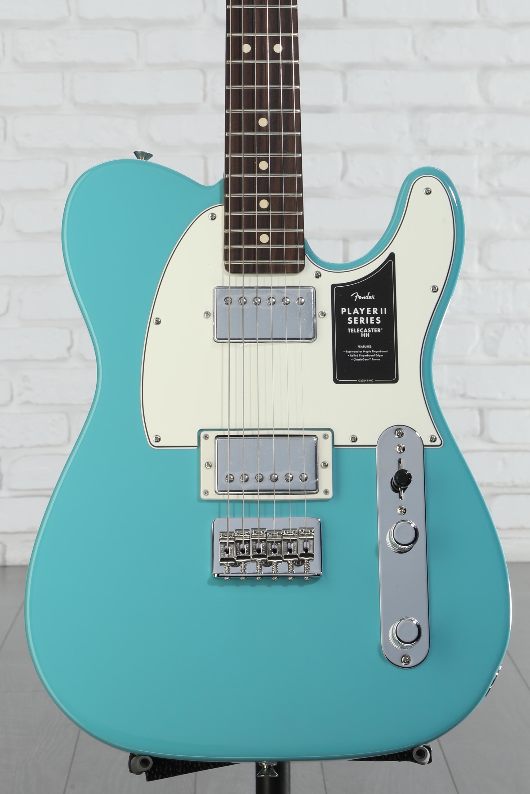 Fender Player II Telecaster HH Electric Guitar - Aquatone