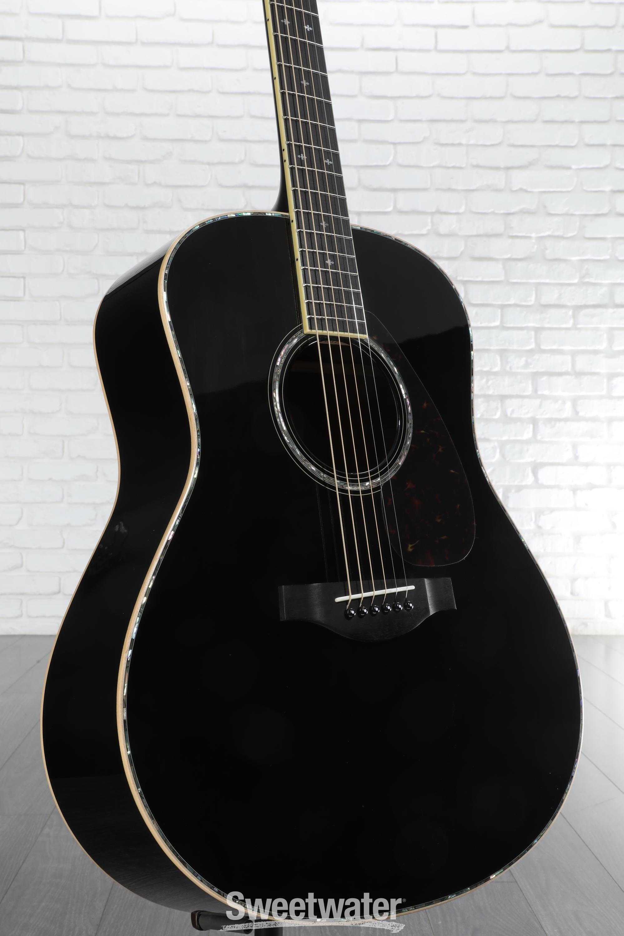 YAMAHA LL16D ARE アコースティックギター BLACK Yamaha LL16D ARE Original Jumbo Acoustic-electric Guitar