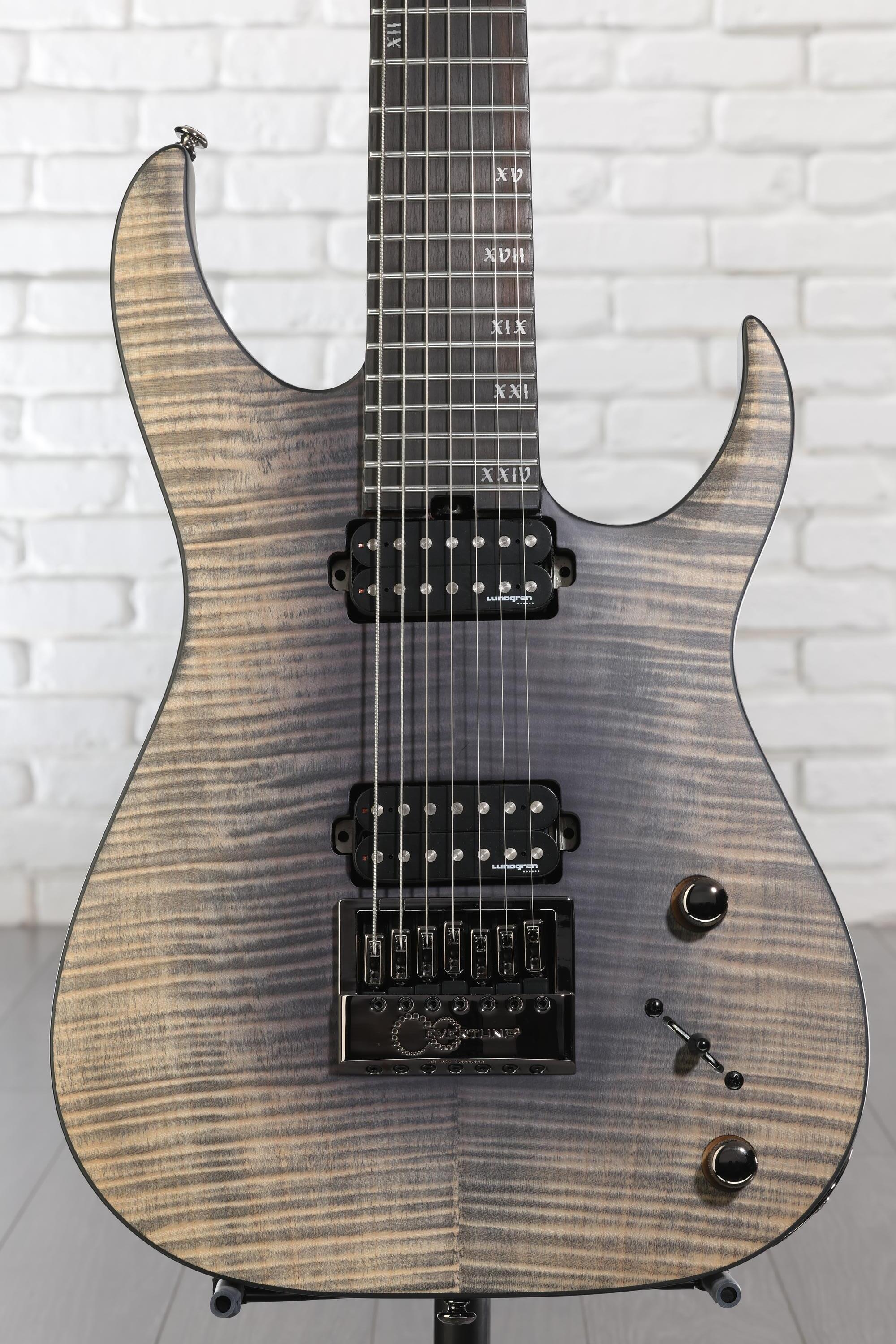 Schecter Banshee Mach-7 Evertune Electric Guitar - Fallout Burst