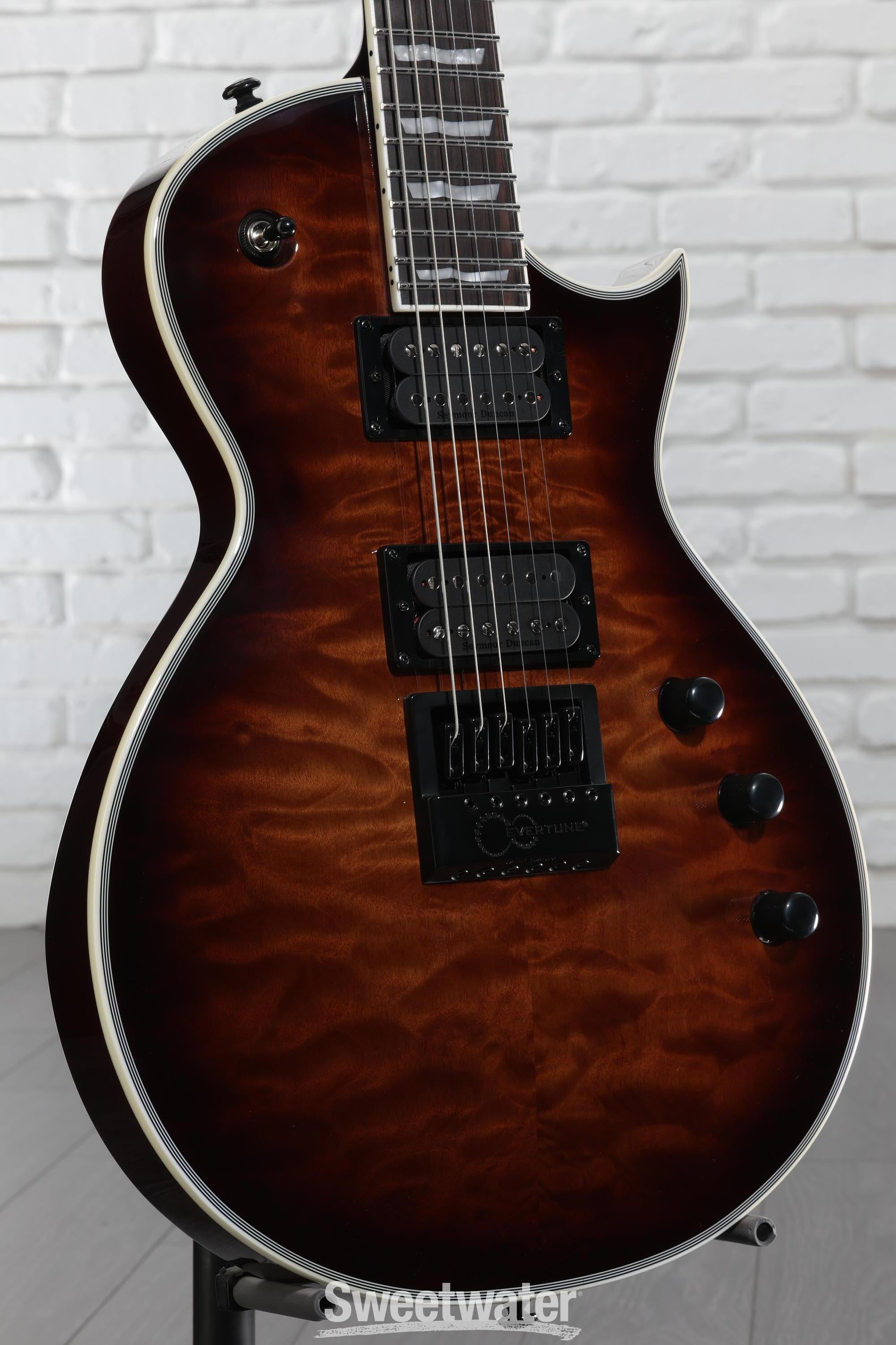 ESP LTD EC-1000 Evertune - Dark Brown Sunburst | Sweetwater