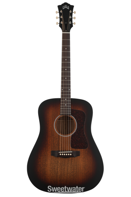 Guild USA M-20 VSB Sunburst Acoustic Guitar and Case