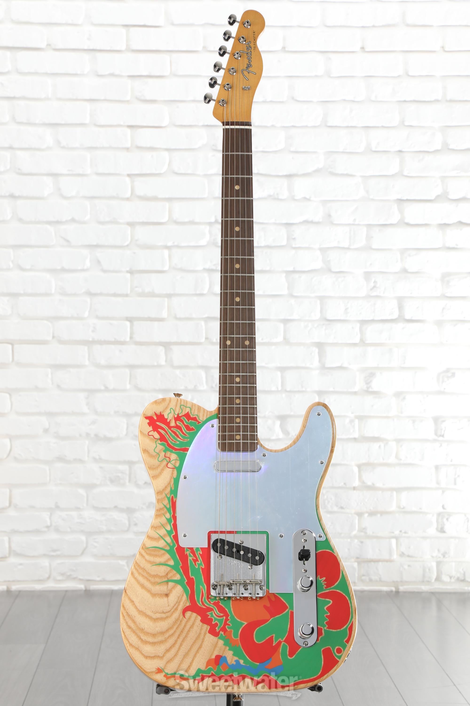 Fender Jimmy Page Telecaster - Natural with Artwork Reviews