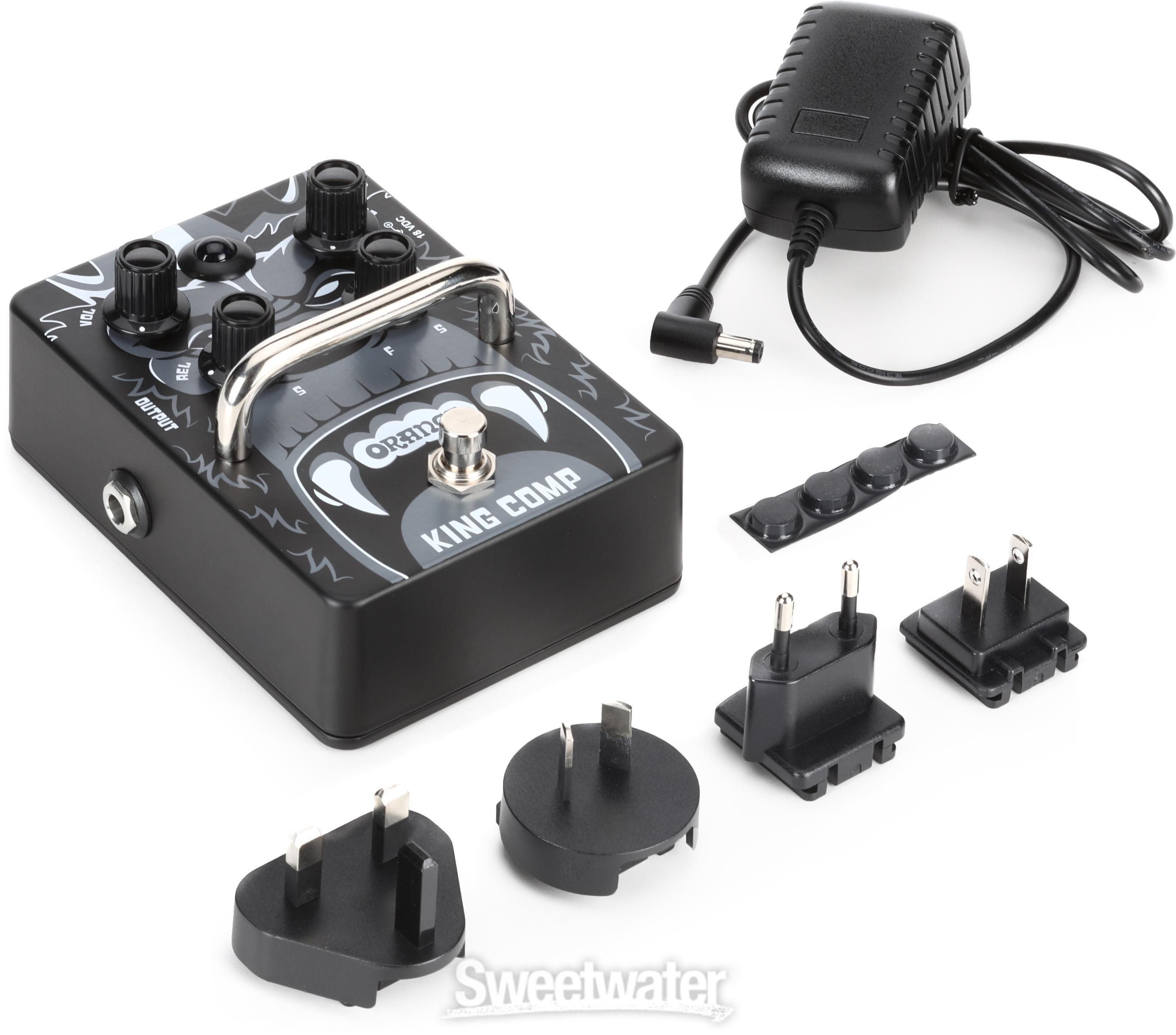 Orange King Comp VCA Compressor Pedal | Sweetwater