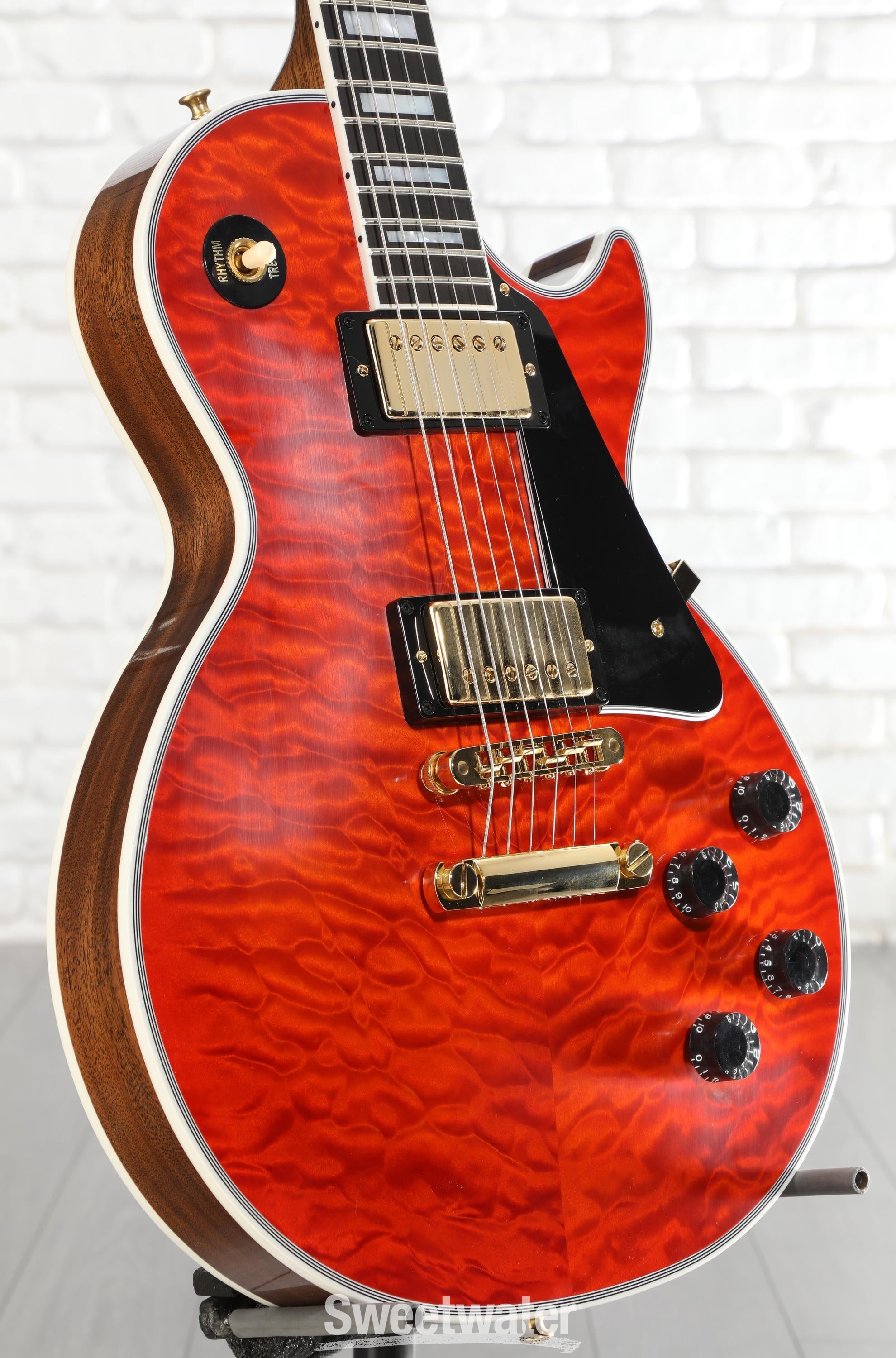 Gibson Custom Dealer Select Les Paul Custom 7A Quilt Top Electric