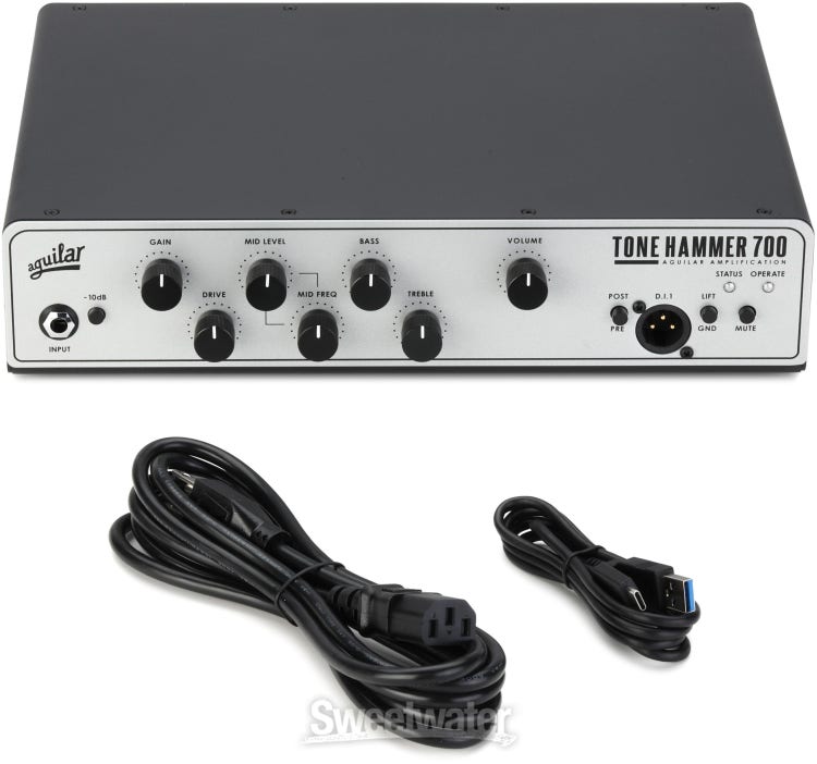Aguilar TH700V2 Tone Hammer Gen 2 700-watt Bass Amplifier Head