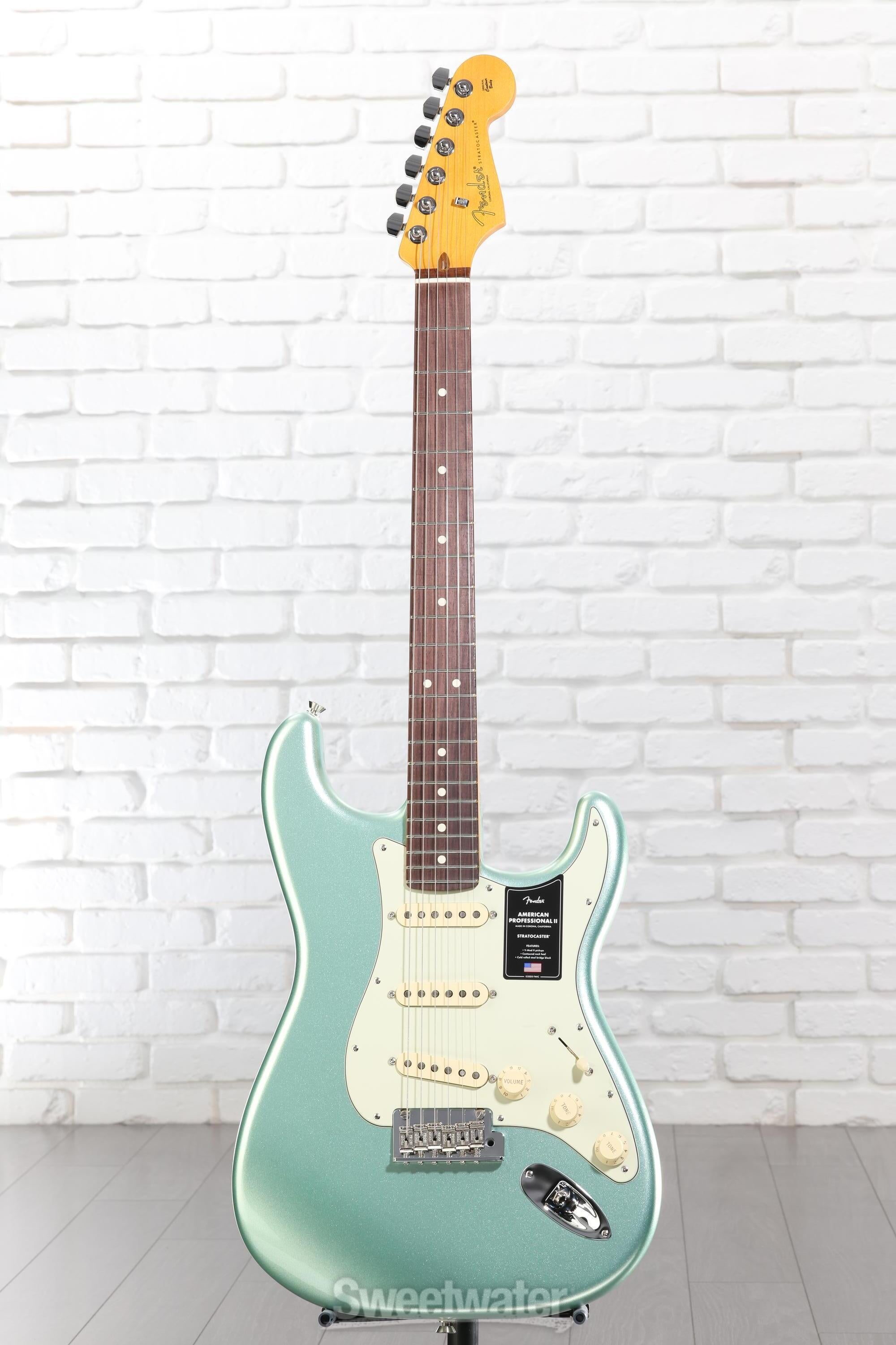 Fender American Professional II Stratocaster - Mystic Surf Green