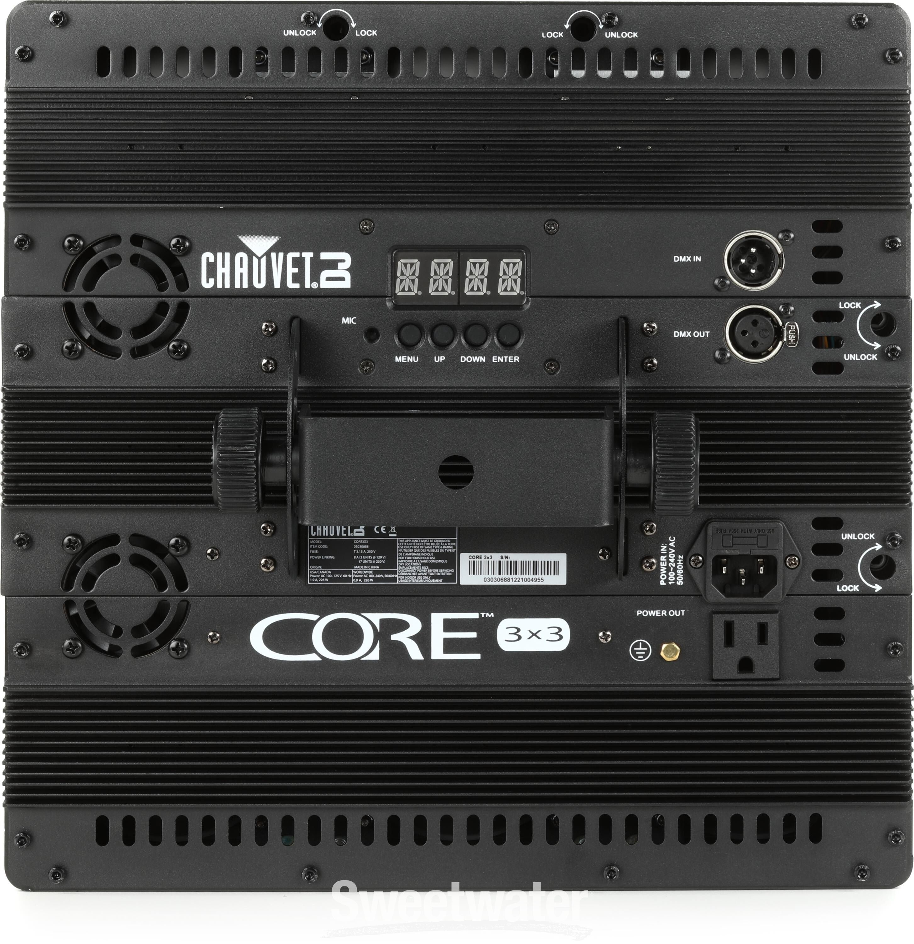 Chauvet DJ Core 3x3 LED Pixel Mapping/Wash Panel | Sweetwater