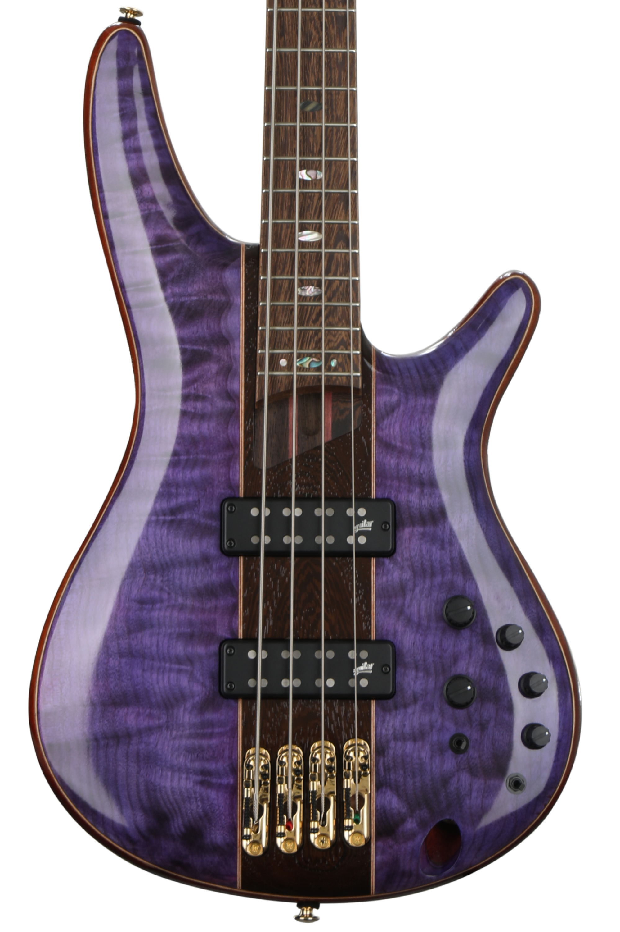 Ibanez Premium SR2400 Bass Guitar - Amethyst Purple Low Gloss