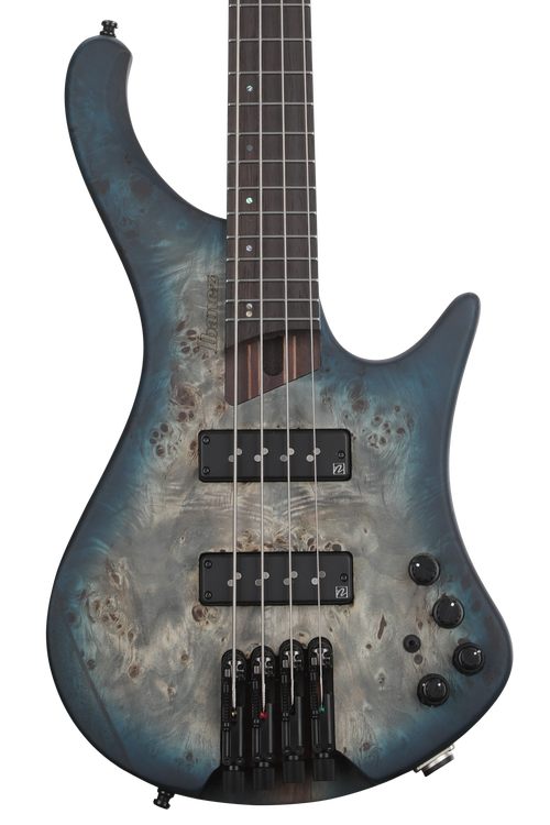 Ibanez EHB Ergonomic Headless Bass Guitar - Cosmic Blue Starburst