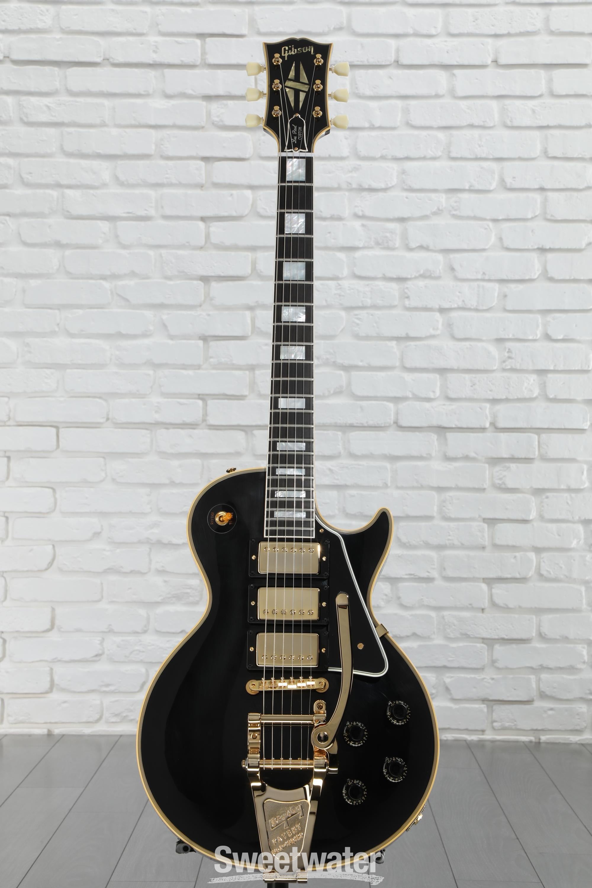 ギター Gibson Custom Shop 1957 Les Paul Reissue Gibson USA Custom Shop 1957 Les Paul Custom Reissue 3 Pickup