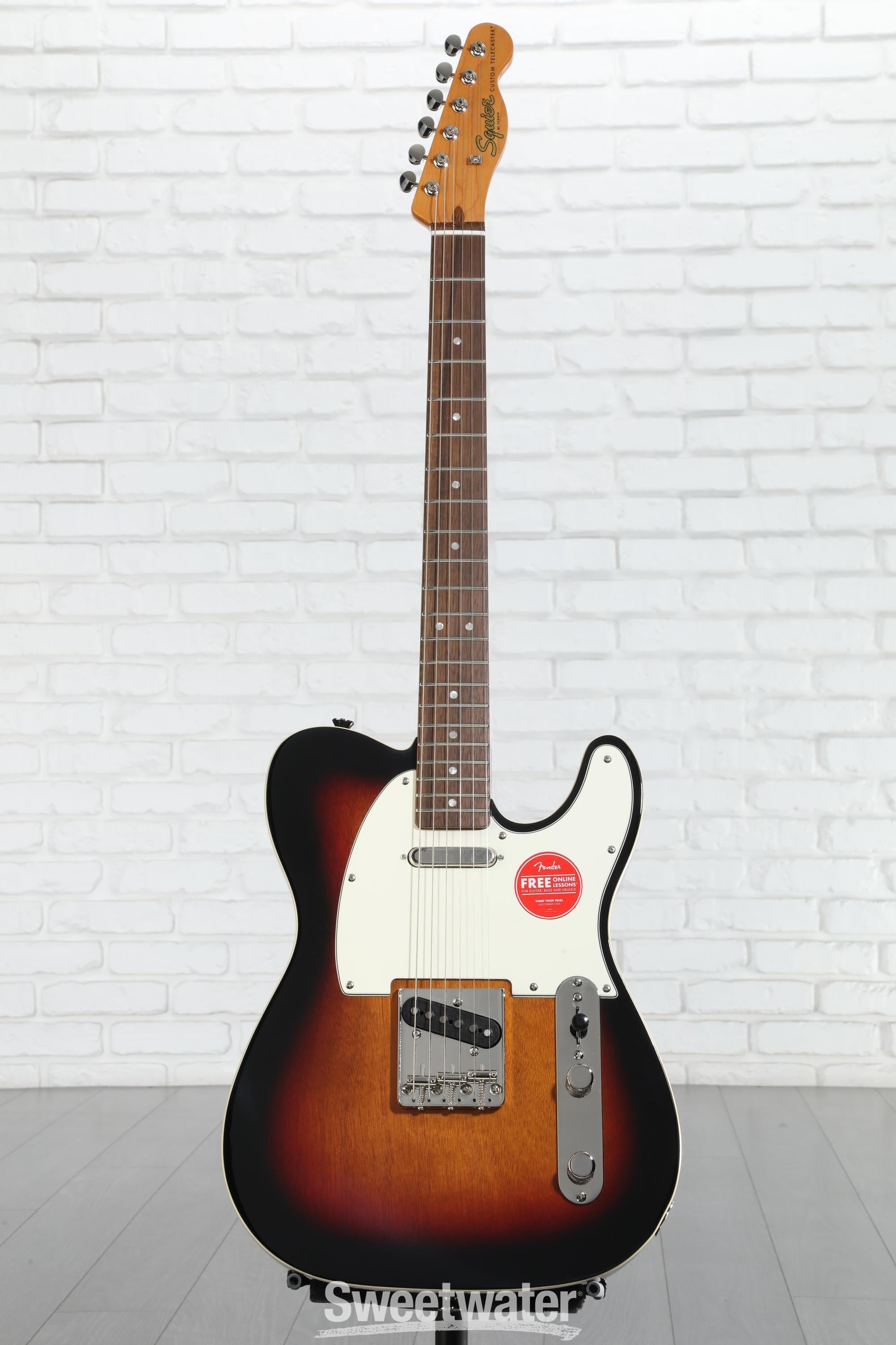 Classic Vibe '60s Custom Telecaster (3-… Classic Vibe 60's Custom Telecaster - 3 Color Sunburst – Dave's