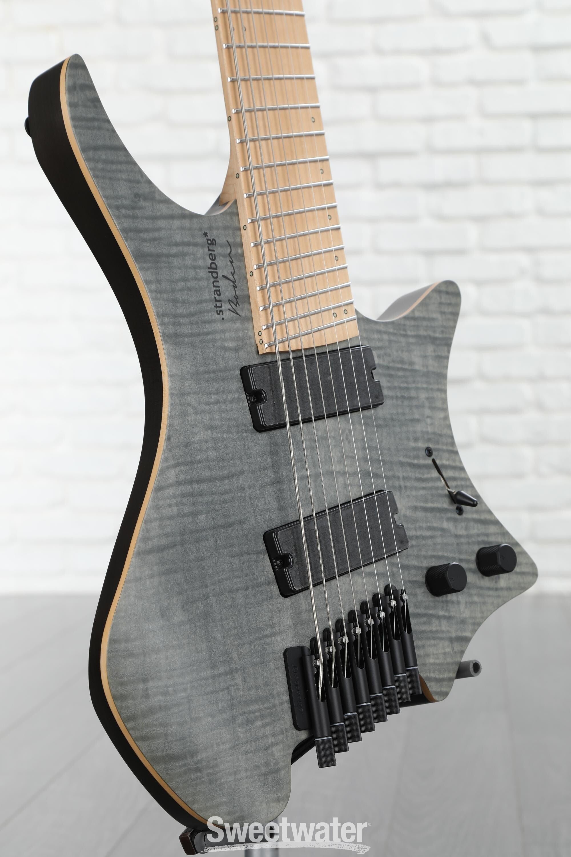 Strandberg Boden Standard NX 8 Electric Guitar - Trans Charcoal