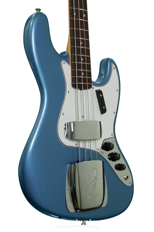 ベース Fender USA American Vintage 64 jazz bass Fender American Vintage '64 Jazz Bass - Lake Placid Blue