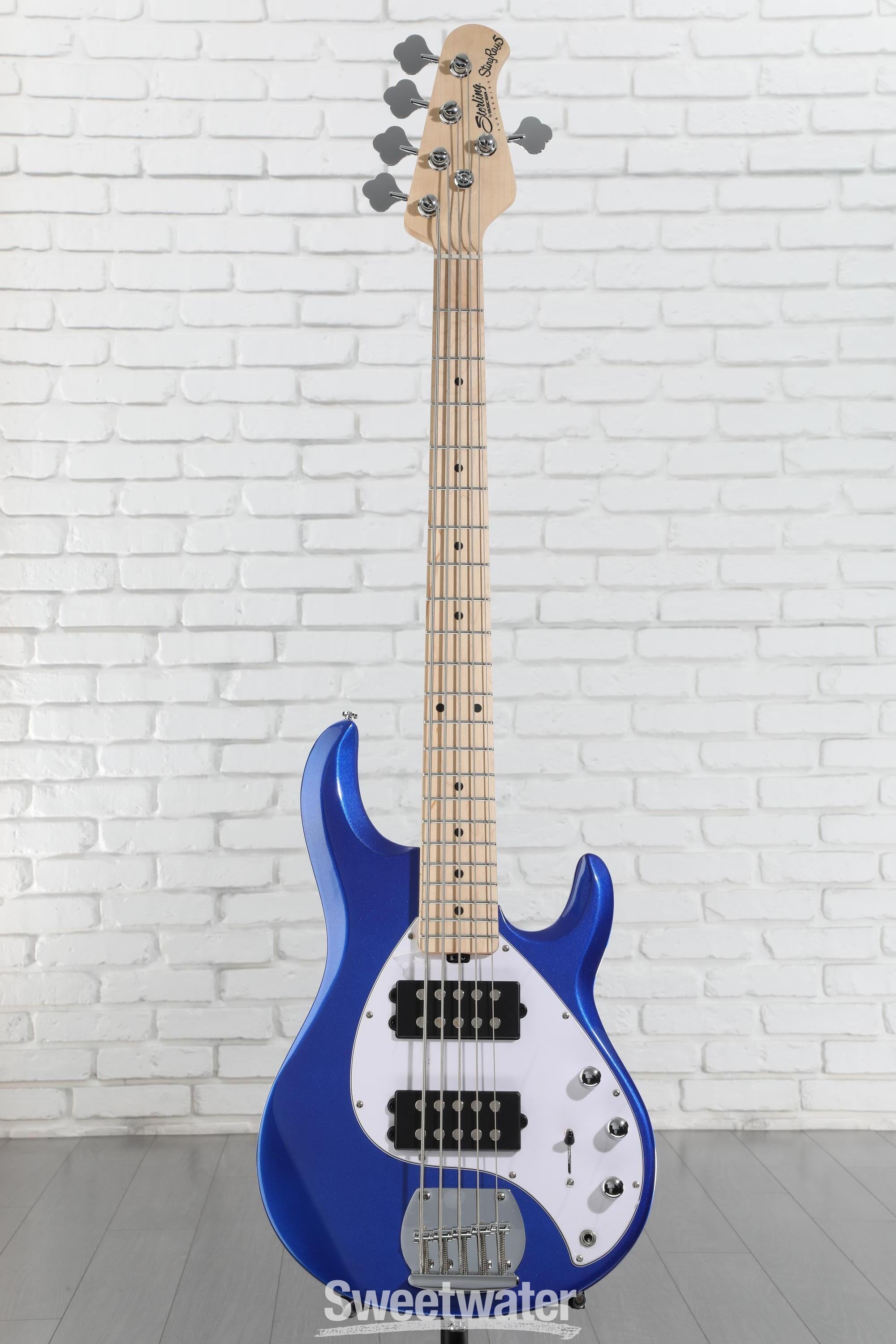 Sterling By Music Man StingRay RAY5HH Bass Guitar - Cobra