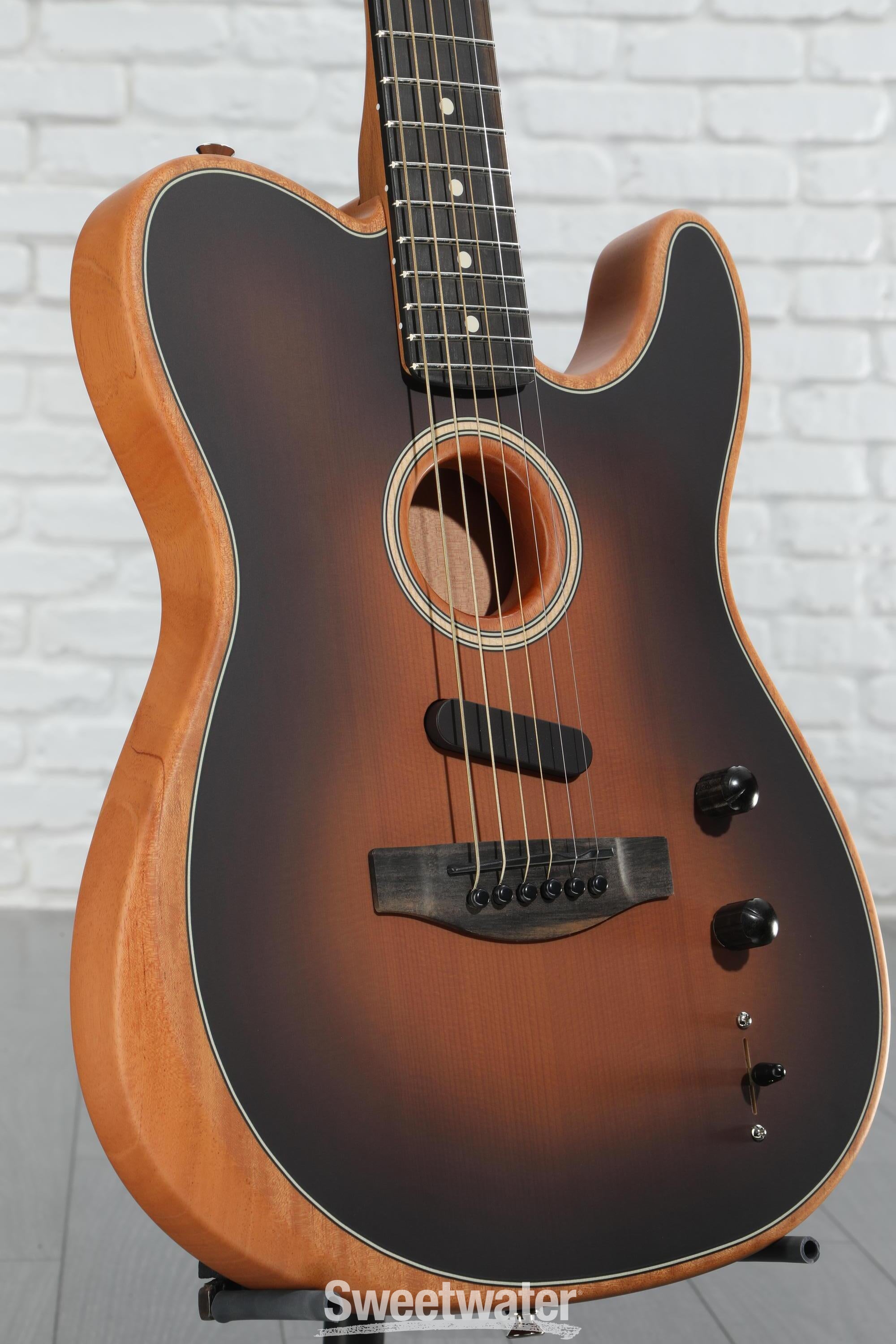 Fender American Acoustasonic Telecaster - Sunburst | Sweetwater