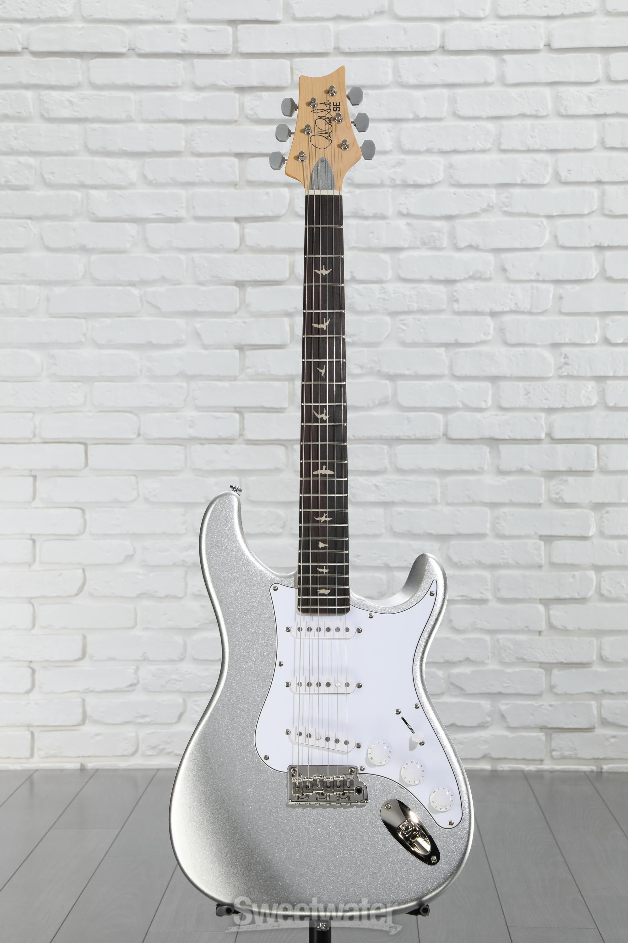 PRS Silver sky se 美品 ギグバックあり PRS SE Silver Sky, Moon White at Gear4music