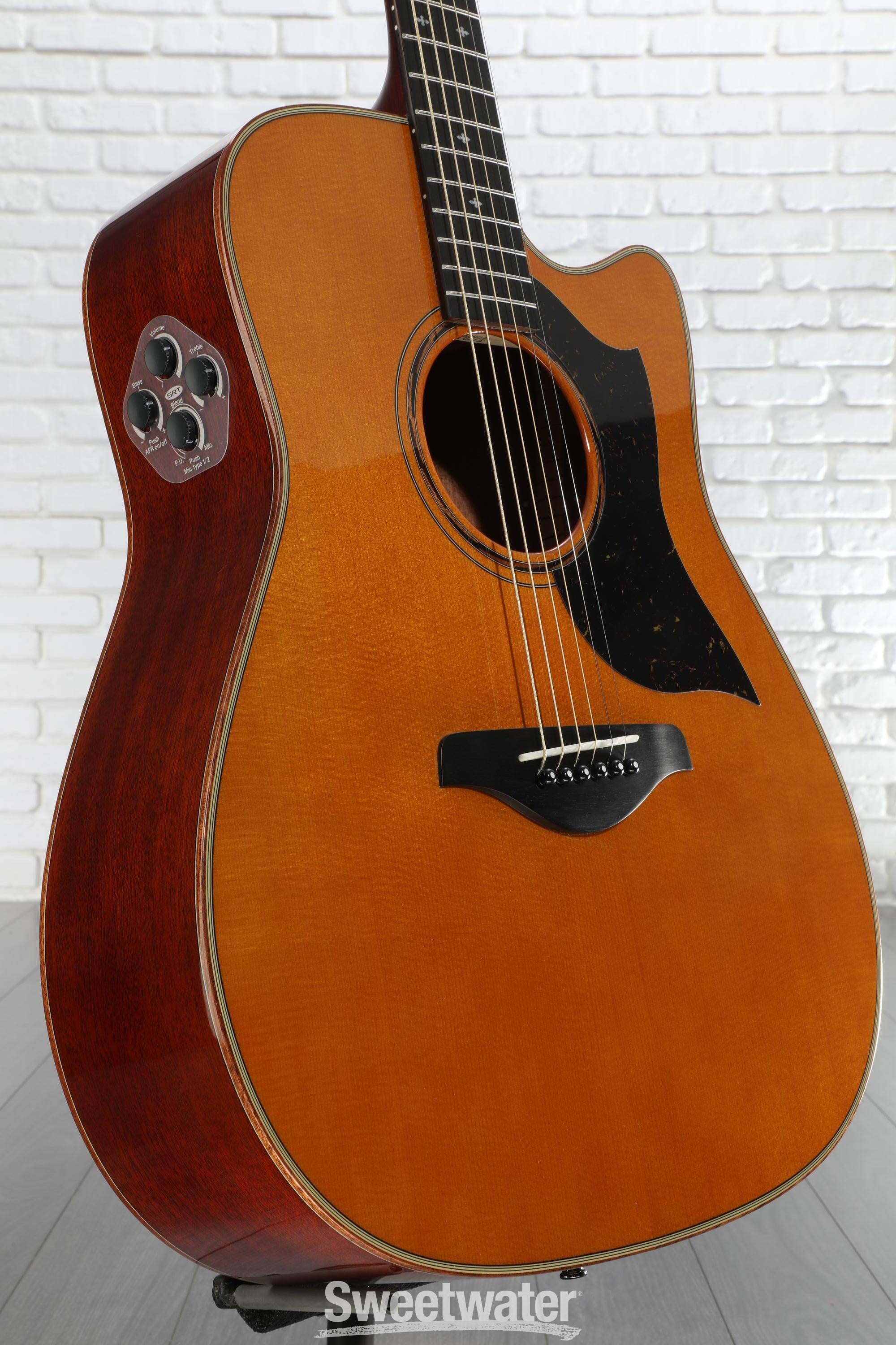 Yamaha A5M ARE Acoustic-electric Guitar - Vintage Natural | Sweetwater