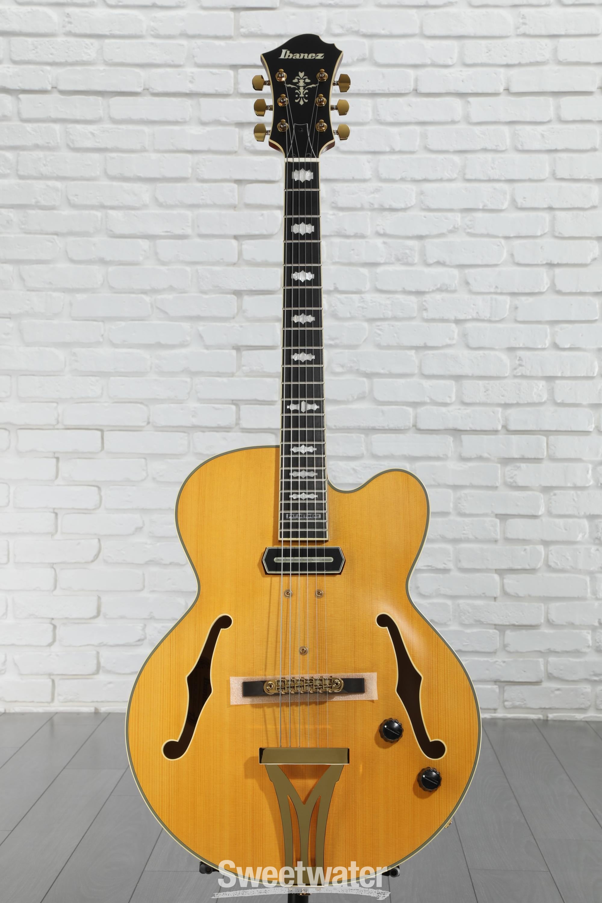 cotrane様　Ibanez PM3C Natural Amber Ibanez PM3C Pat Metheny Signature Hollowbody Electric Guitar
