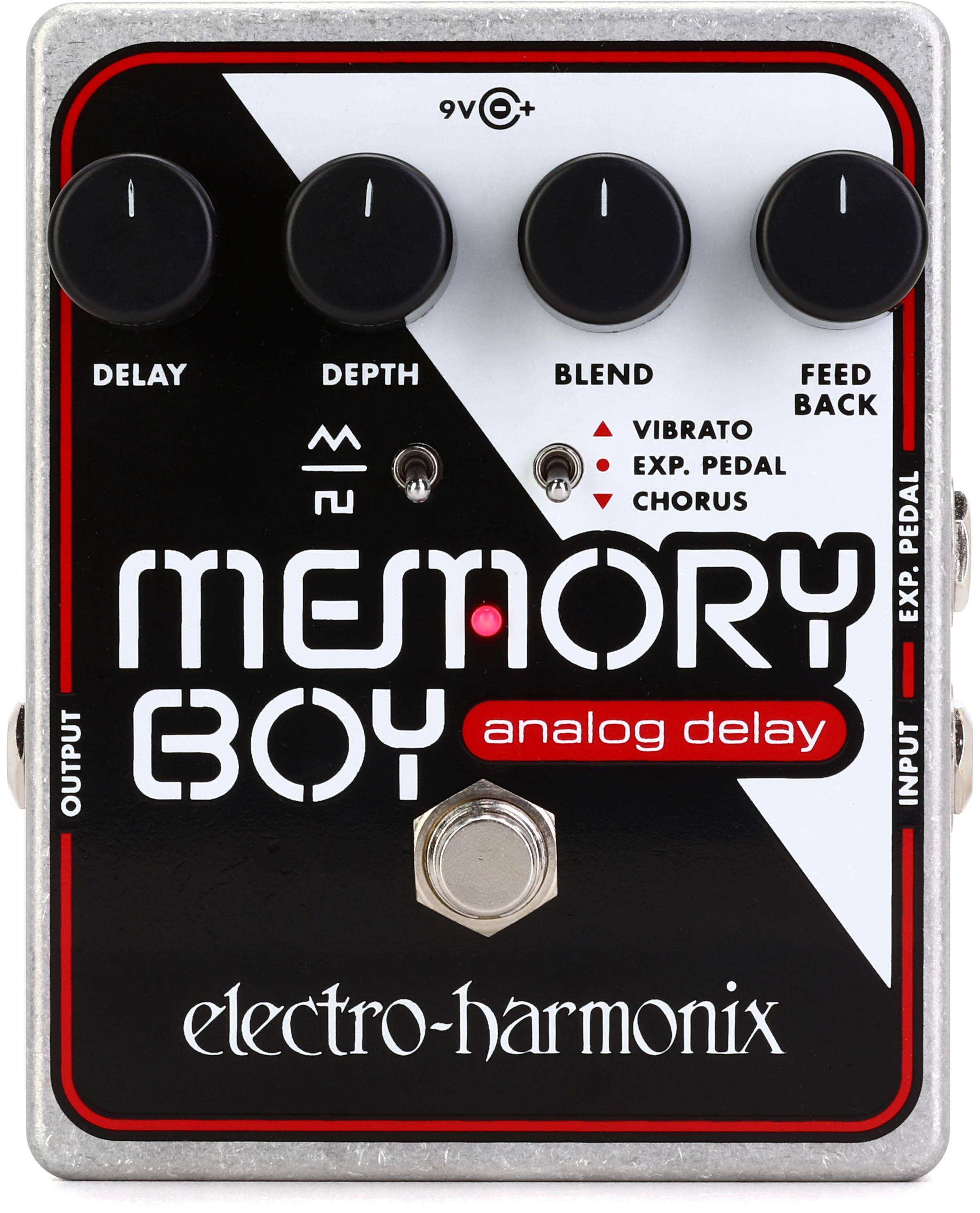 Electro-Harmonix Memory Boy Analog Delay Pedal with Chorus / Vibrato