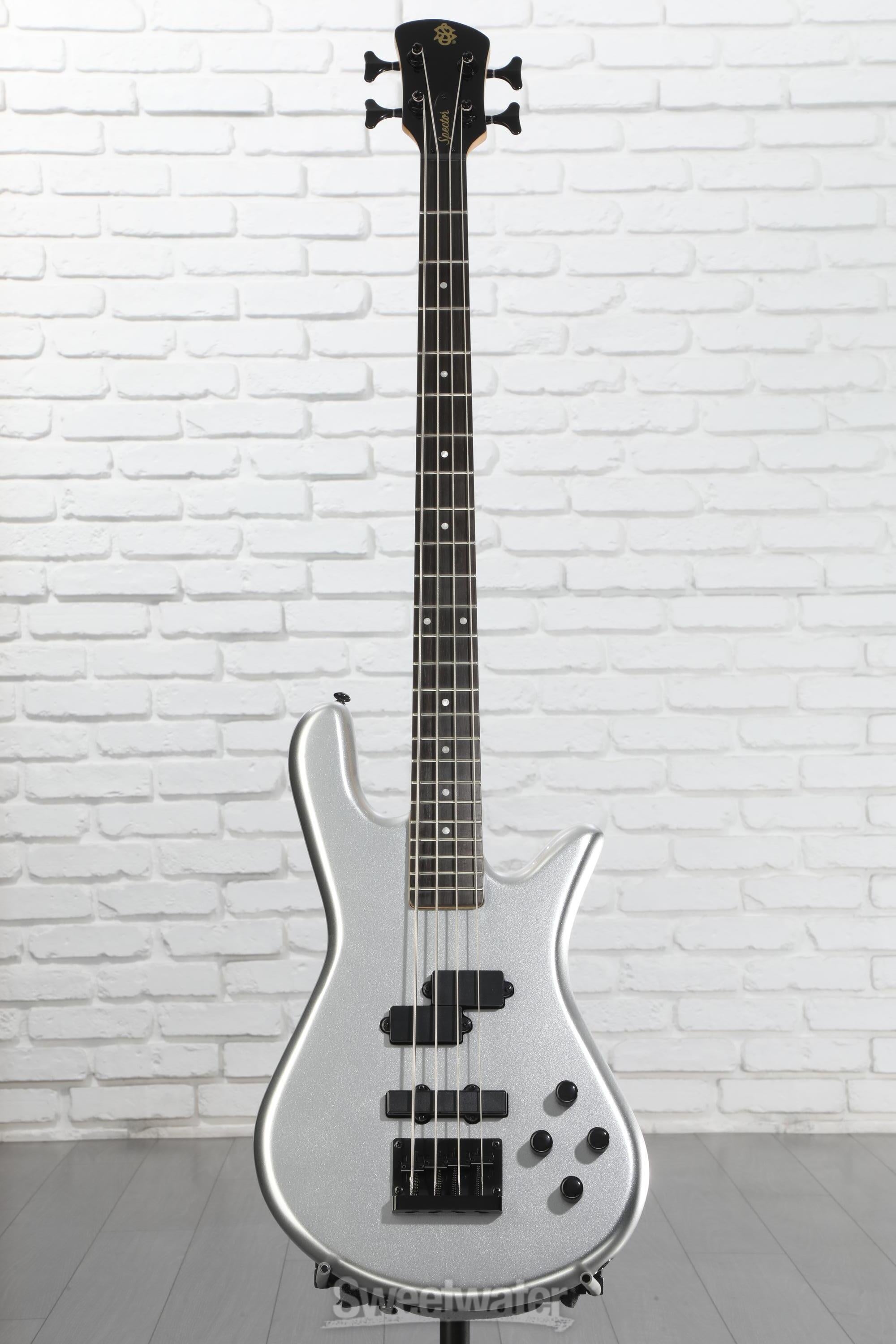 Spector Performer 4 Bass Guitar - Silver