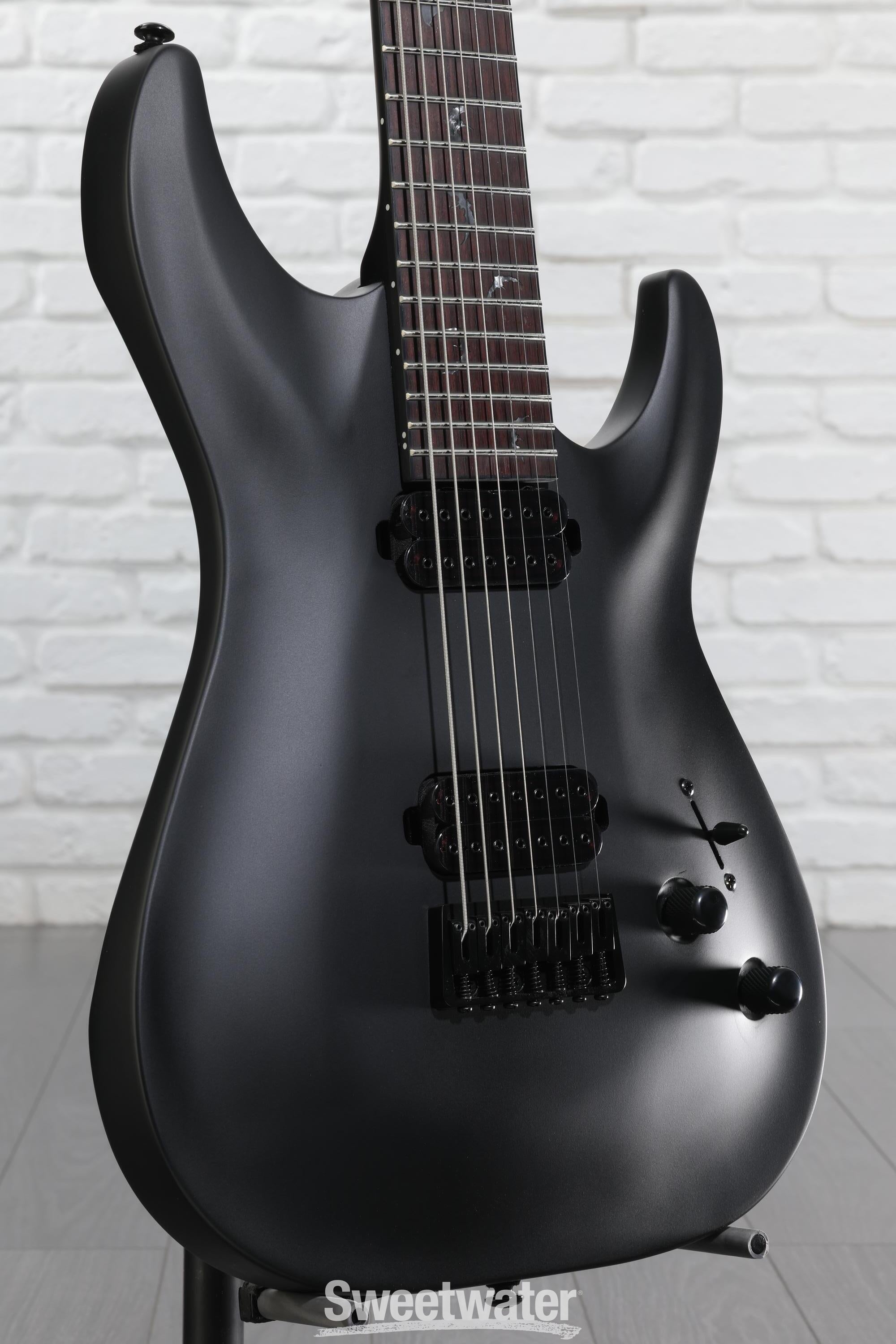 【SCHECTER】 Damien 7 Satin Black 7弦エレキギター Schecter Guitar Research Damien-7 7-String Electric Guitar