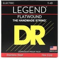 Photo of DR Strings Legend Polished Flatwound Electric Guitar Strings - .011-.048 Light