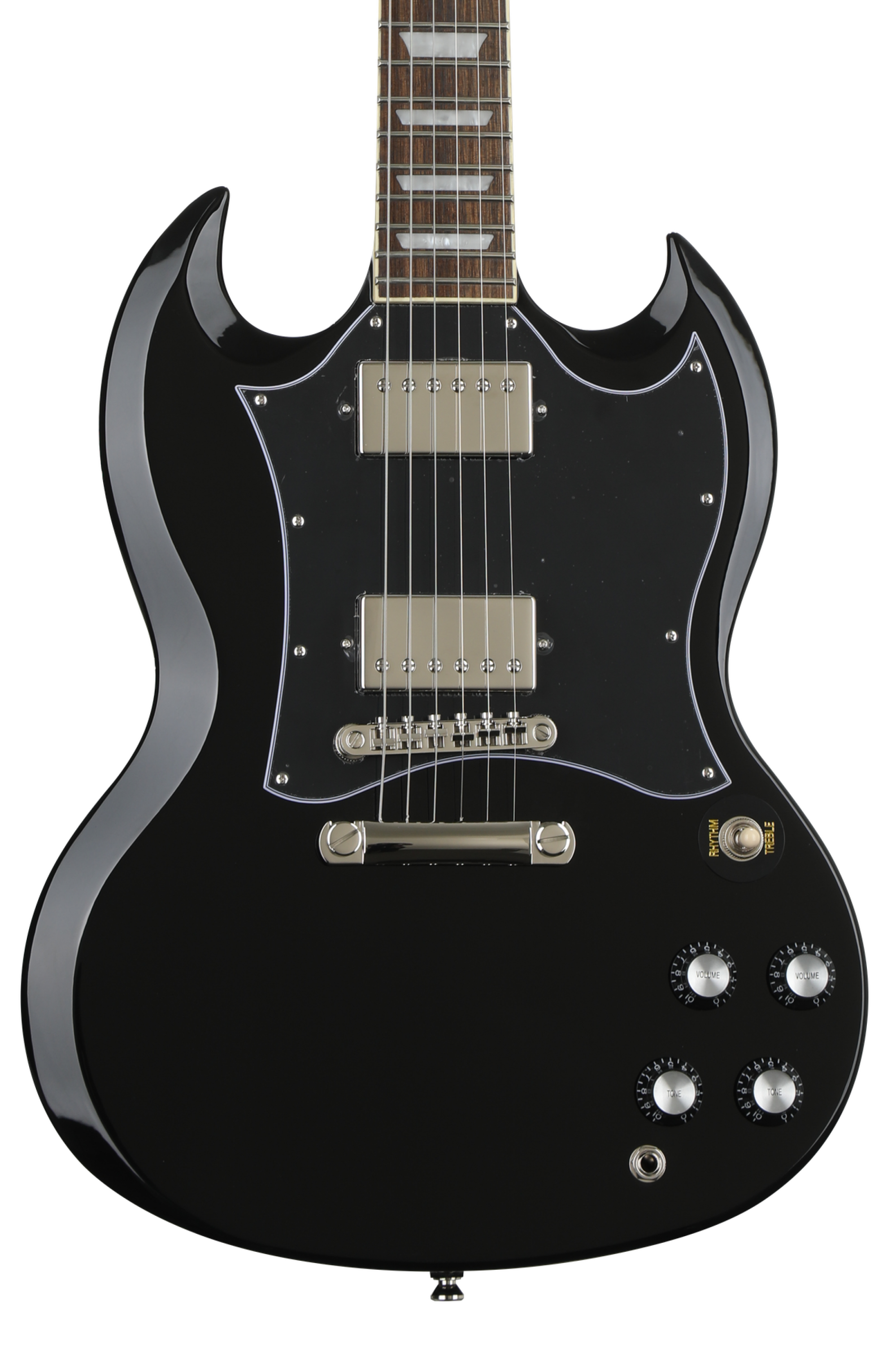 Epiphone SG Standard Electric Guitar - Ebony | Sweetwater Epiphone SG Standard Electric Guitar - Ebony | Sweetwater