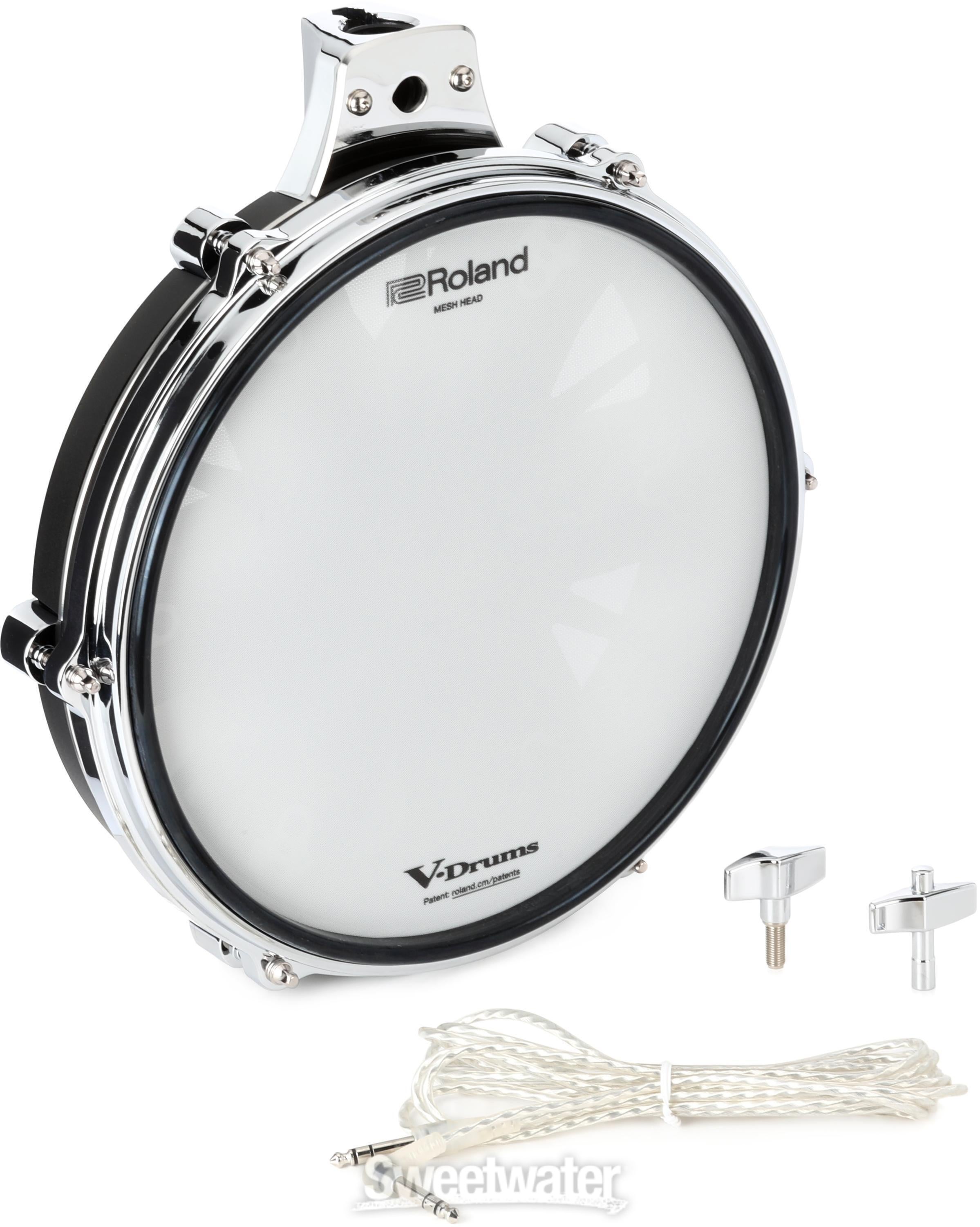 Roland PD-125 BK スネア タム ③ Roland PD-12X V-Drums Pad | Sweetwater
